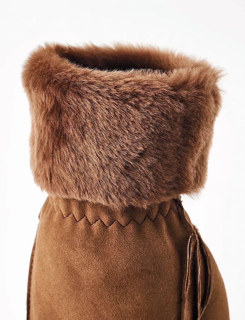 Hestra - Ilona Mitt Brown - fäustlinge - brown - 3