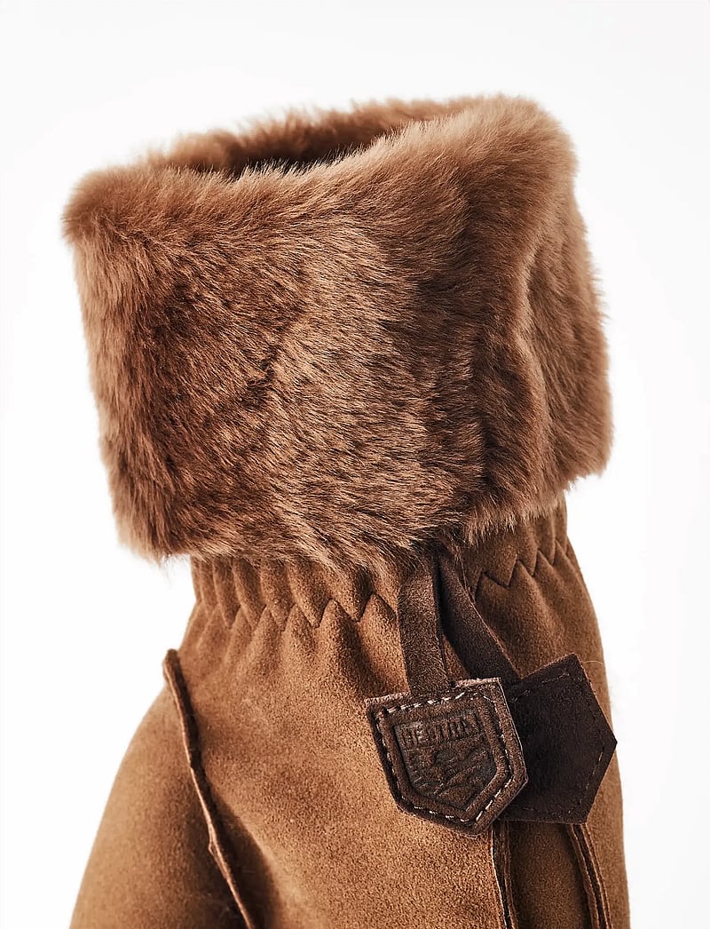 Hestra - Ilona Mitt Brown - fäustlinge - brown - 4