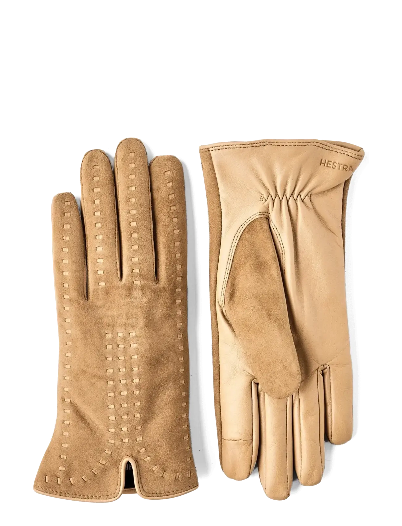 Hestra Marlene, 8, Gloves, Beige - Finger Frauen