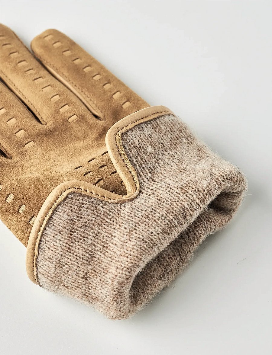Hestra - Marlene Espresso - lederhandschuhe - camel - 4