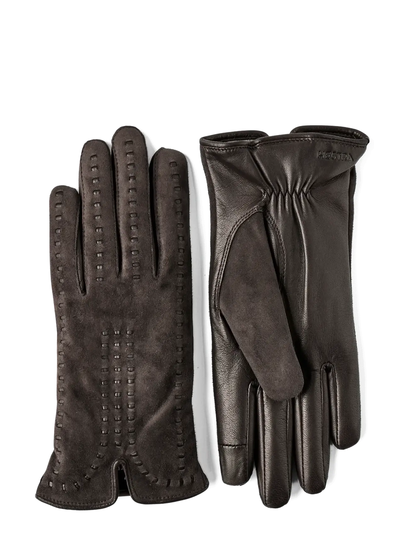 Hestra Marlene, 7, Gloves, Braun - Finger Frauen