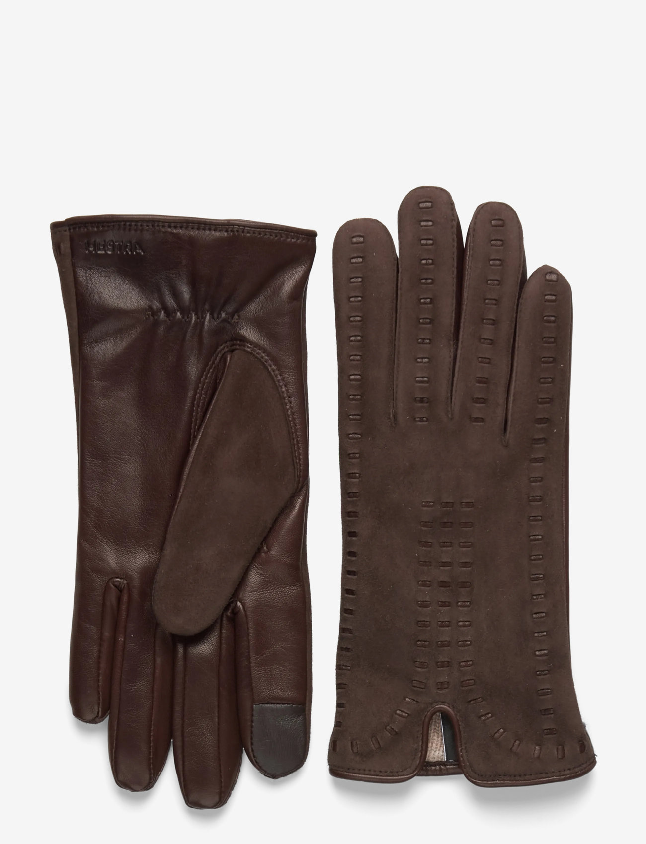 Hestra - Marlene Camel - handsker - espresso - 0