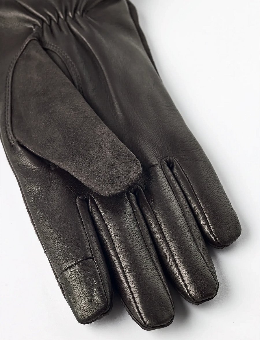 Hestra - Marlene - skinnhandskar - espresso - 1
