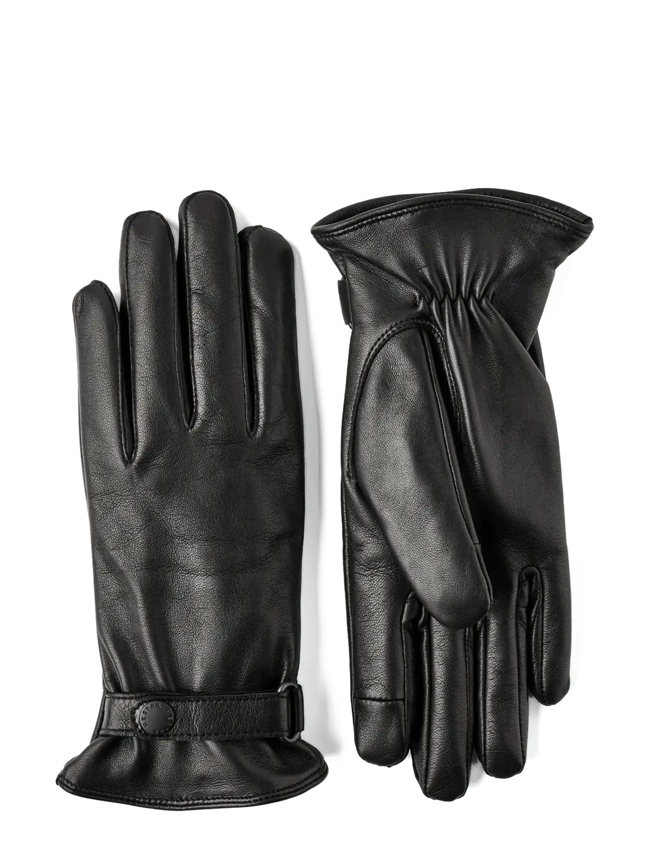 Hestra Menja Bordeaux, 8, Gloves, Schwarz - Finger Frauen