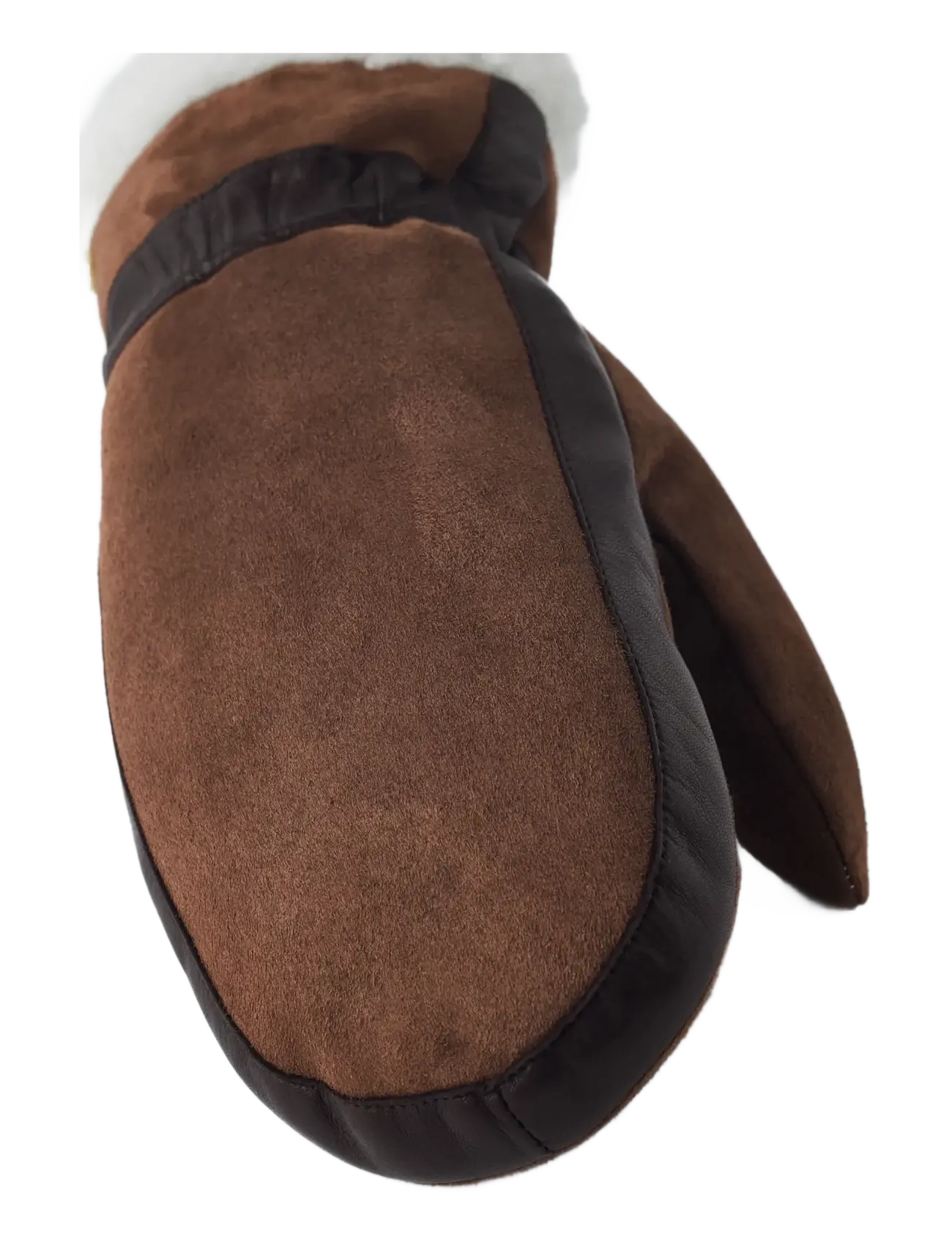 Hestra - Ida - nahast kindad - toffee - 1