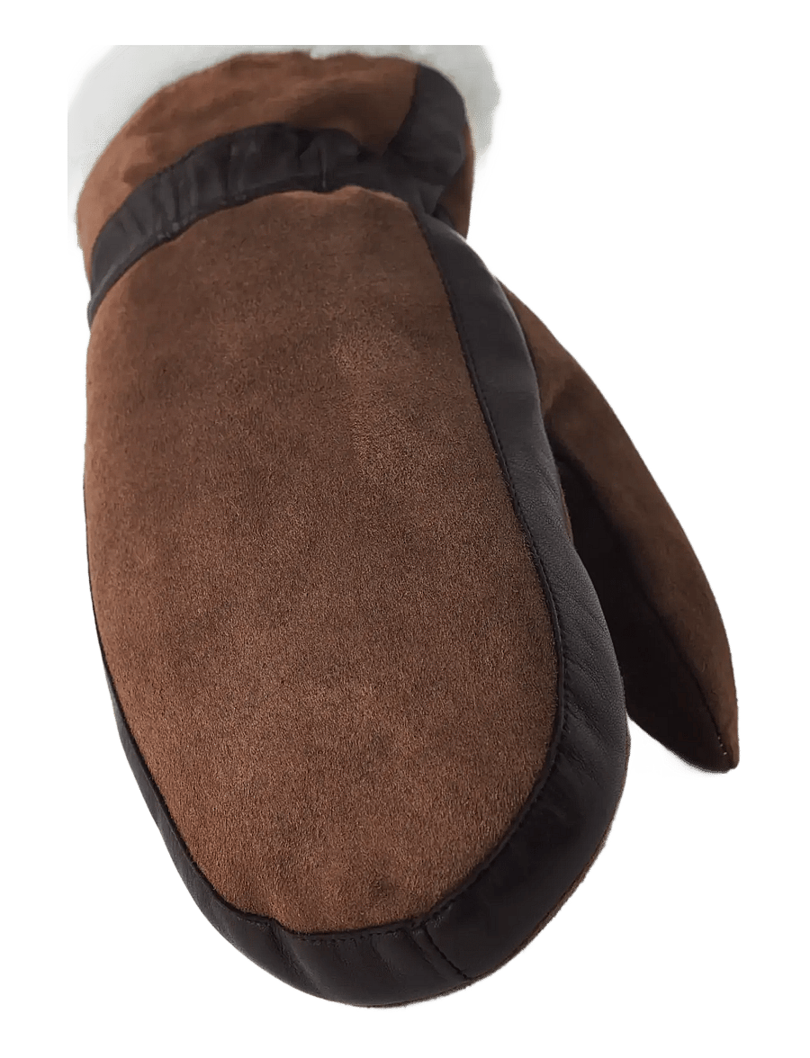 Hestra - Ida - nahast kindad - toffee - 1