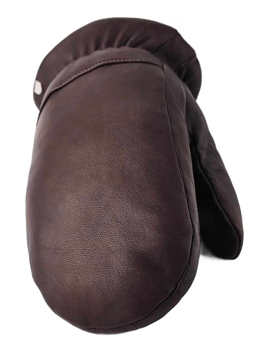 Hestra - Edda Mitt - lederhandschuhe - espresso - 1