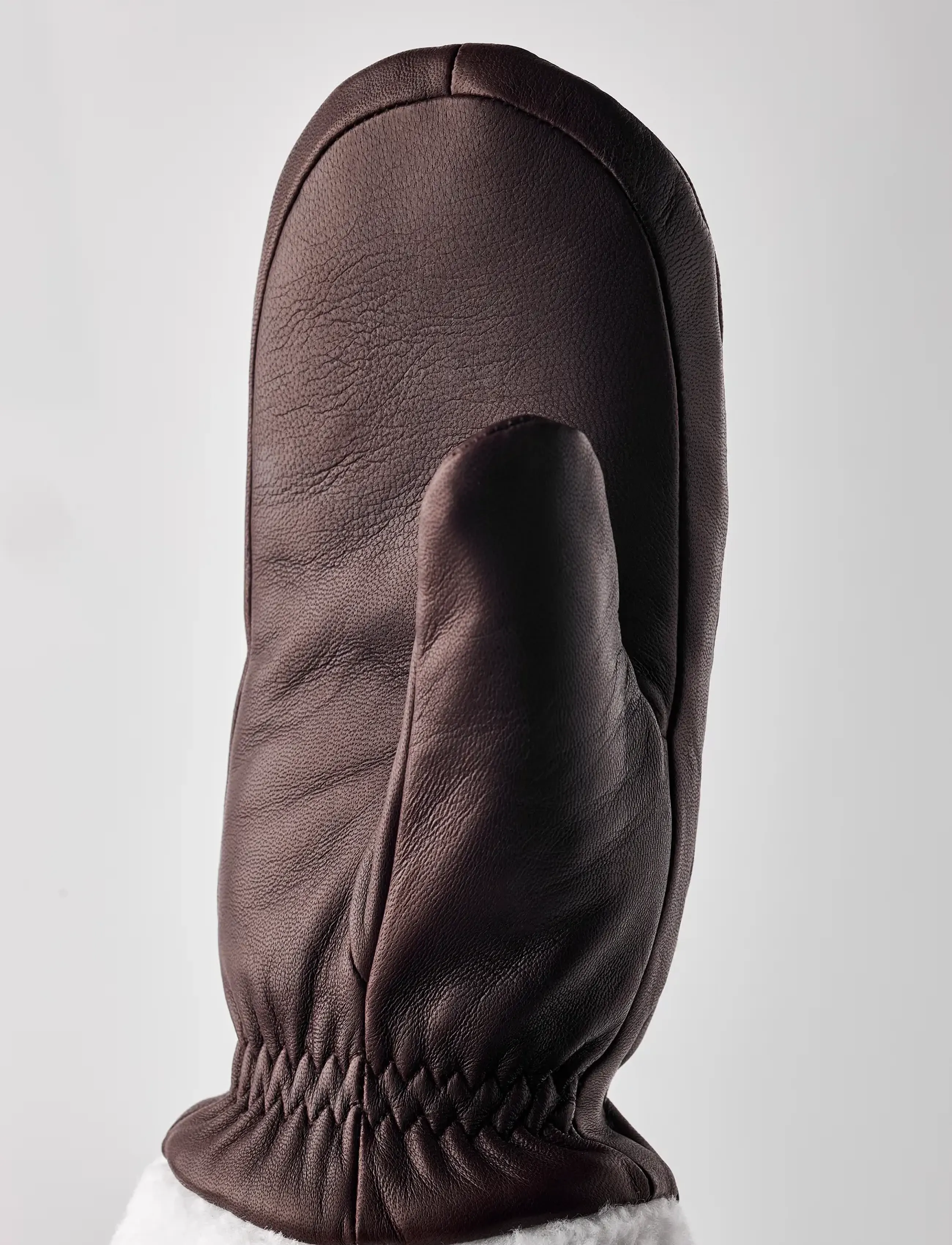 Hestra - Edda Mitt - lederhandschuhe - espresso - 3