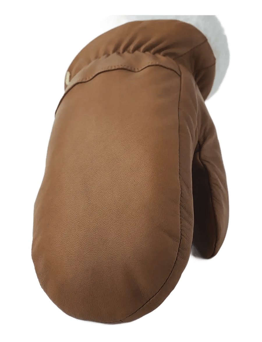 Hestra - Edda Mitt - lederhandschuhe - light brown - 1