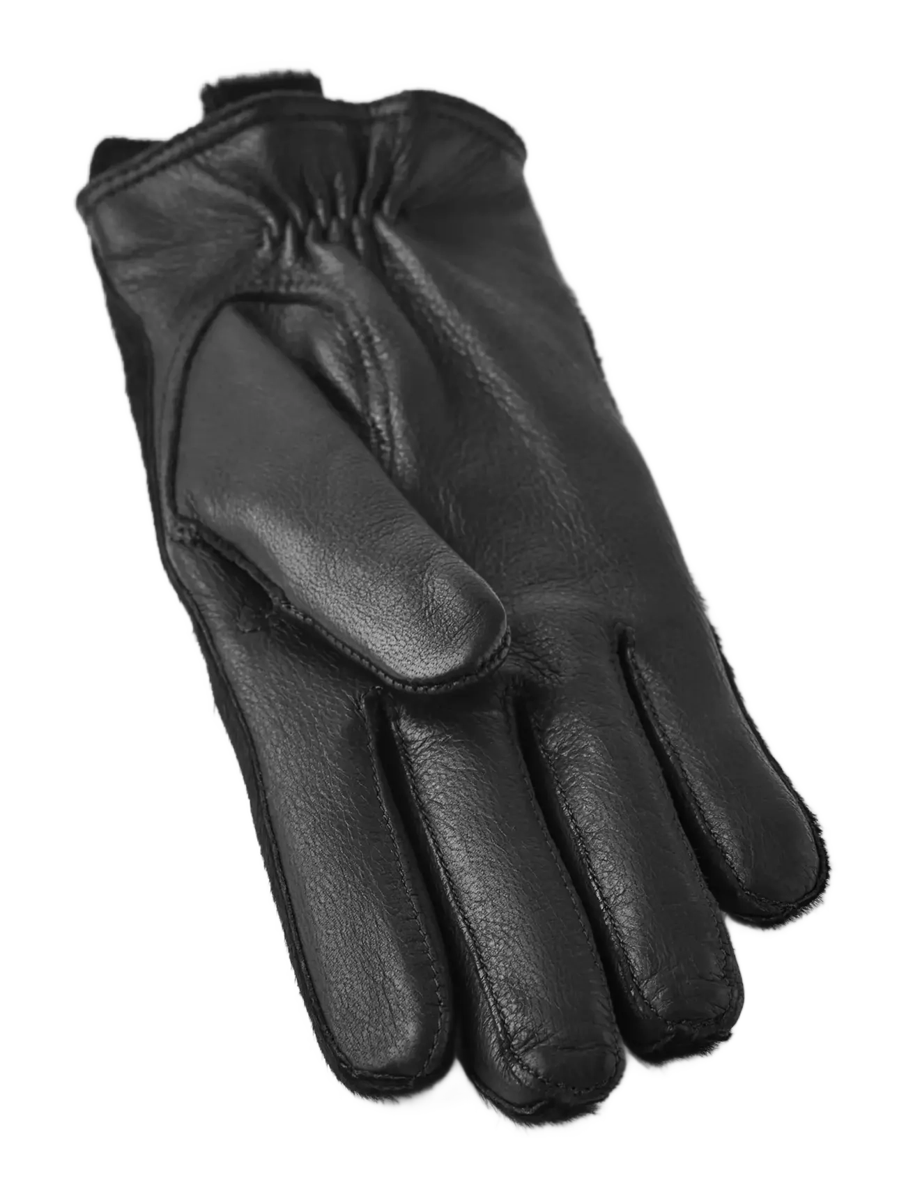 Hestra - Antonia - nahast kindad - black - 2