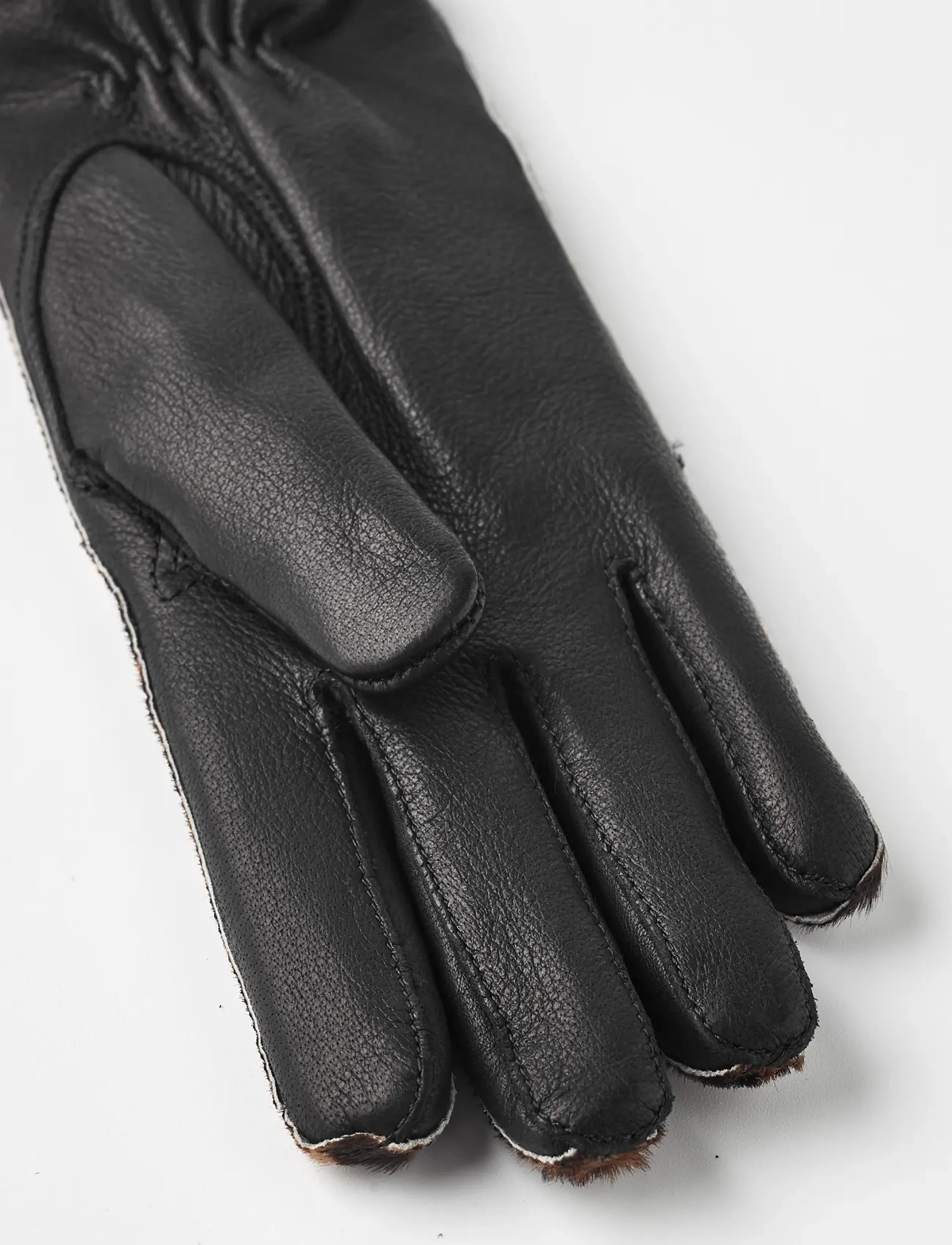 Hestra - Antonia - leather gloves - brown print - 1