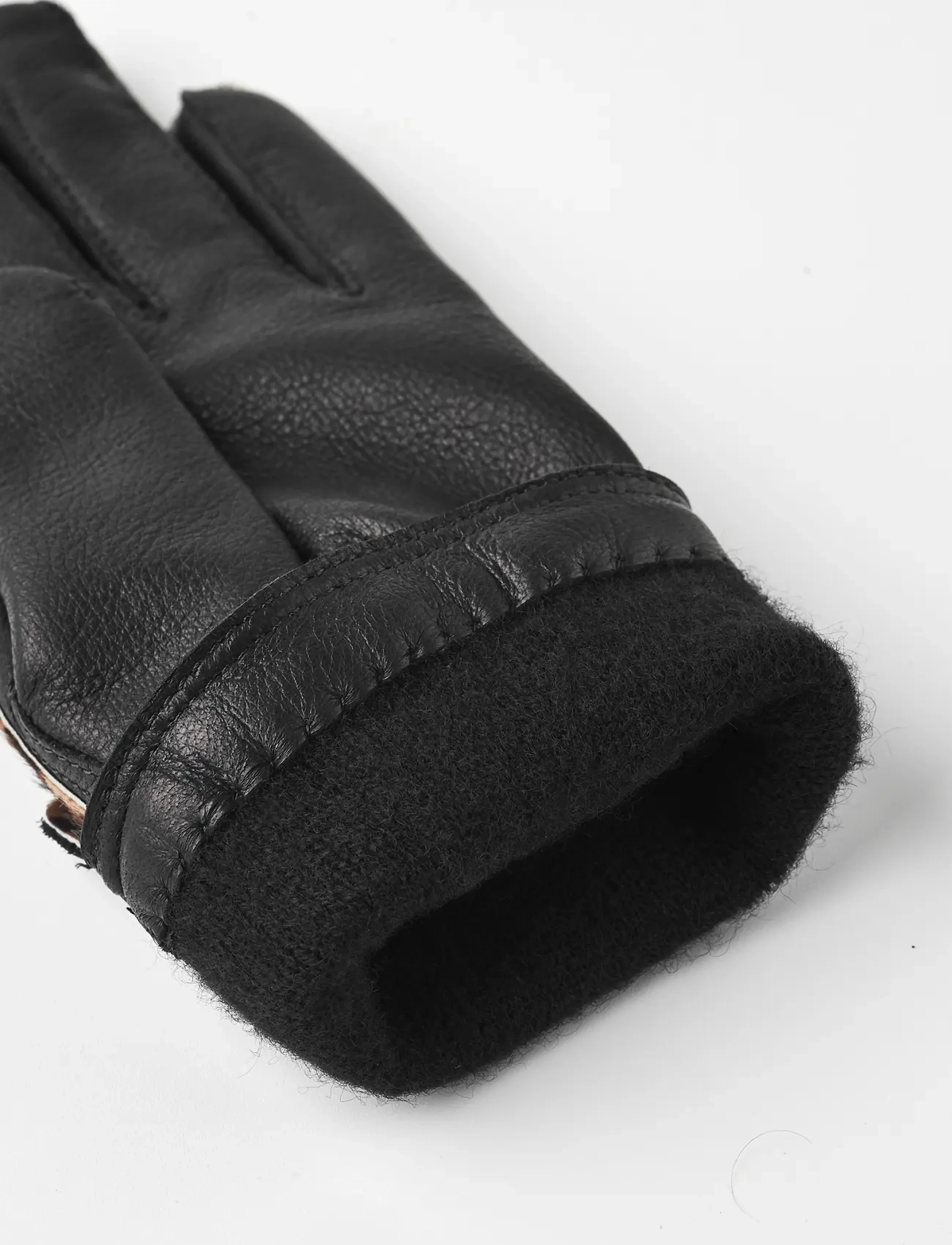 Hestra - Antonia - leather gloves - brown print - 3