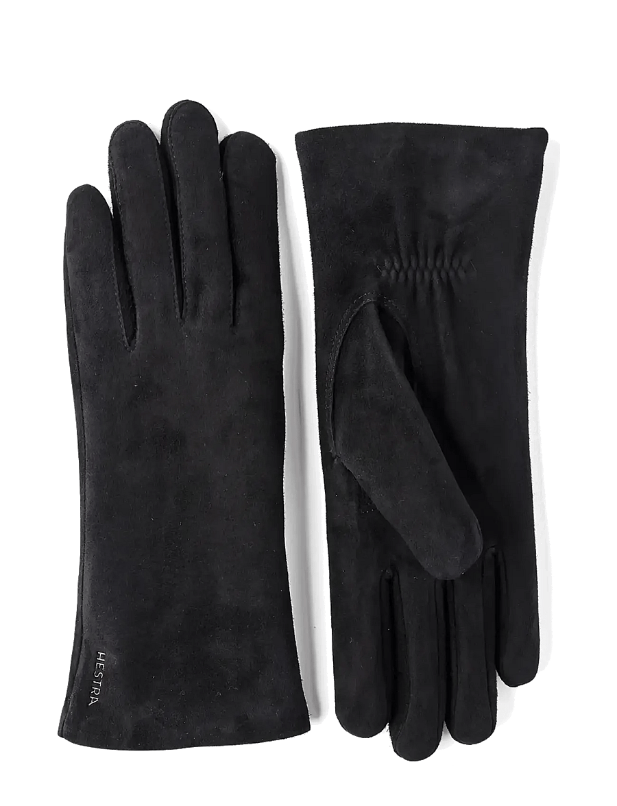 Hestra - Elisabeth - lederhandschuhe - black - 0