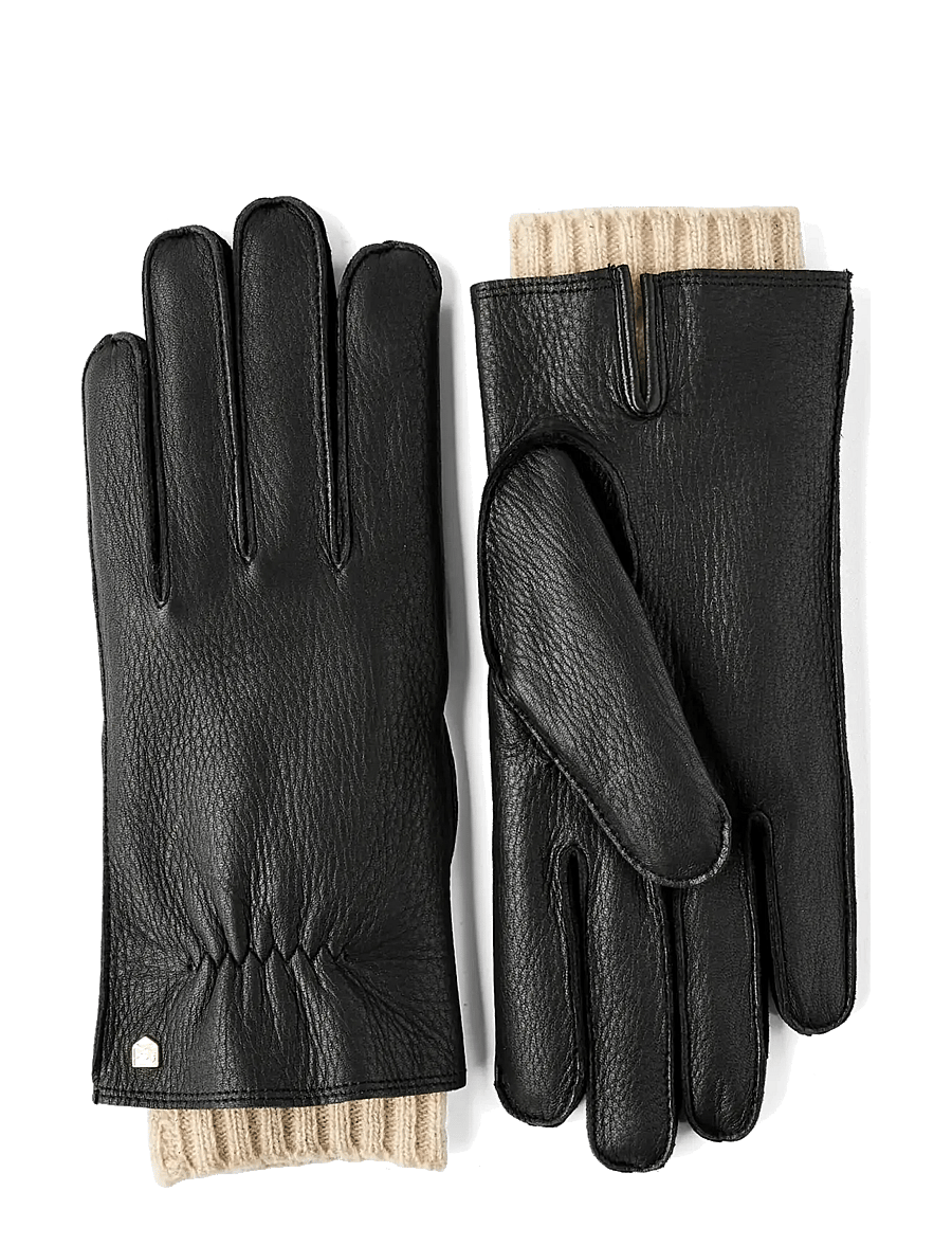 Hestra - Alice - lederhandschuhe - black - 0