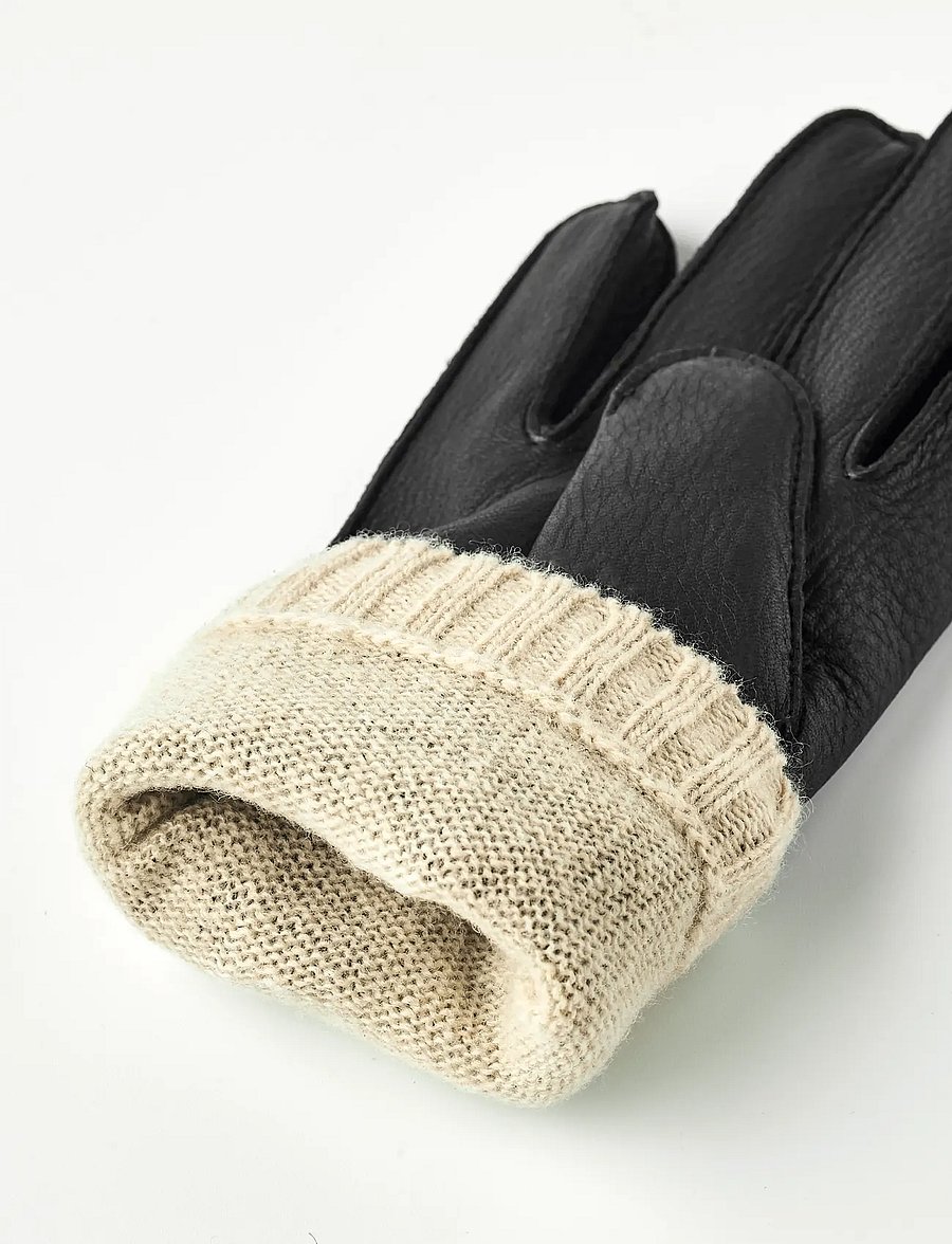 Hestra - Alice - lederhandschuhe - black - 5