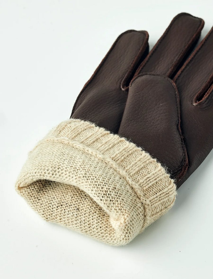 Hestra - Alice - lederhandschuhe - chocolate - 4