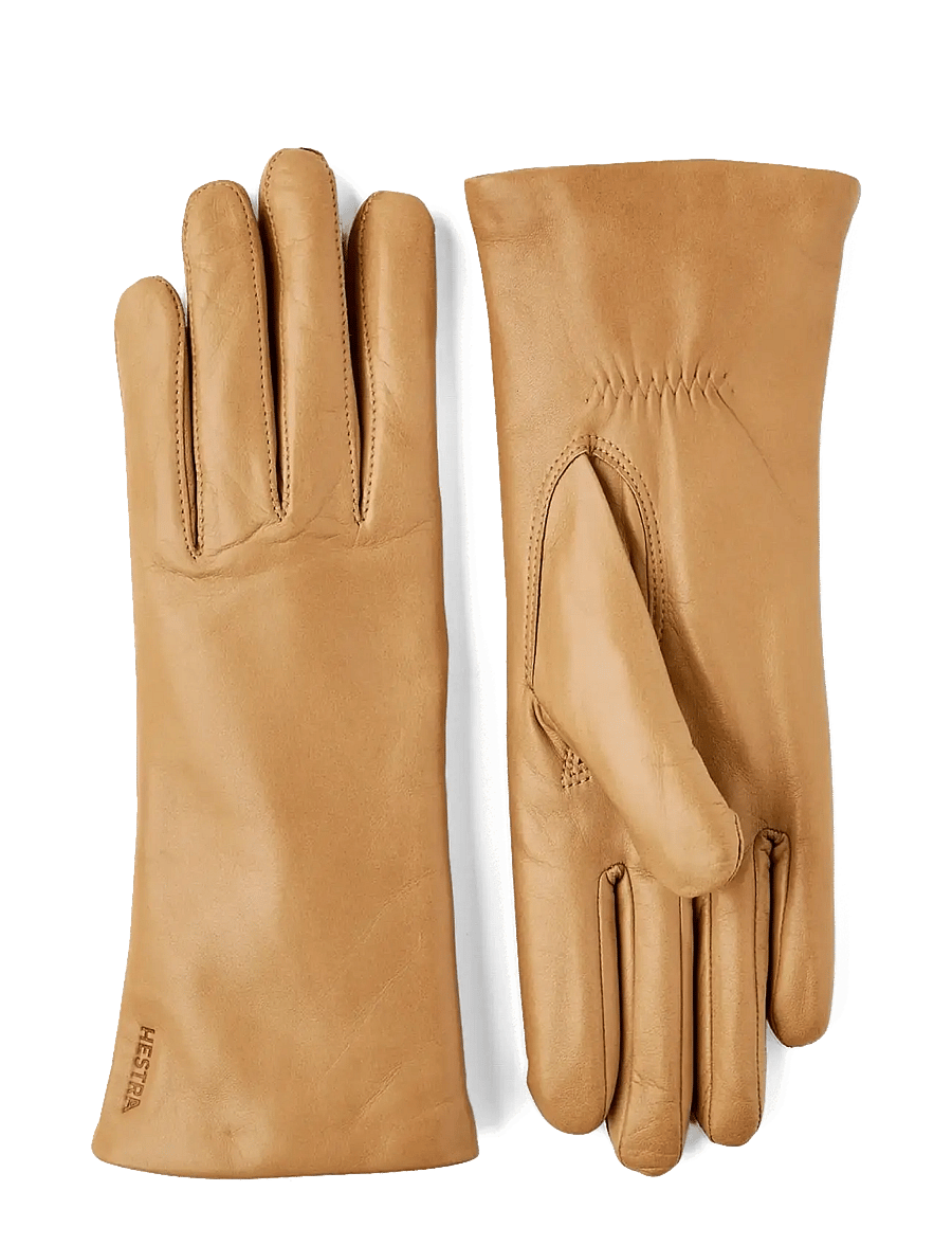 Hestra - Elisabeth - skinnhandskar - camel - 0