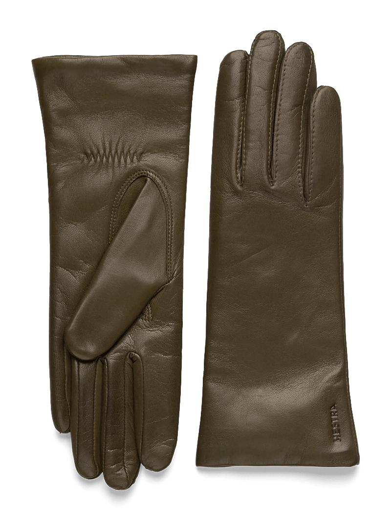 Hestra - Elisabeth Black - fingervantar - loden - 0