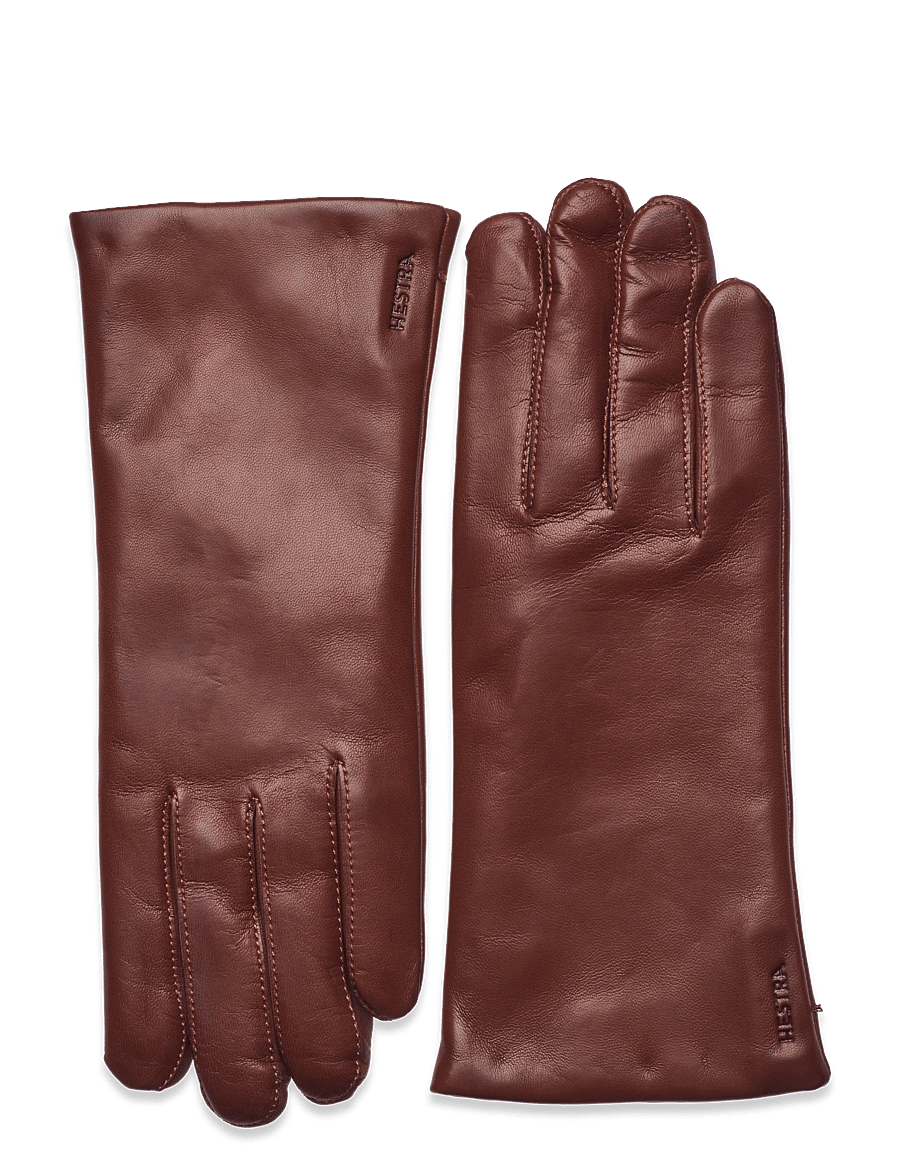 Hestra - Elisabeth - lederhandschuhe - tabac - 0