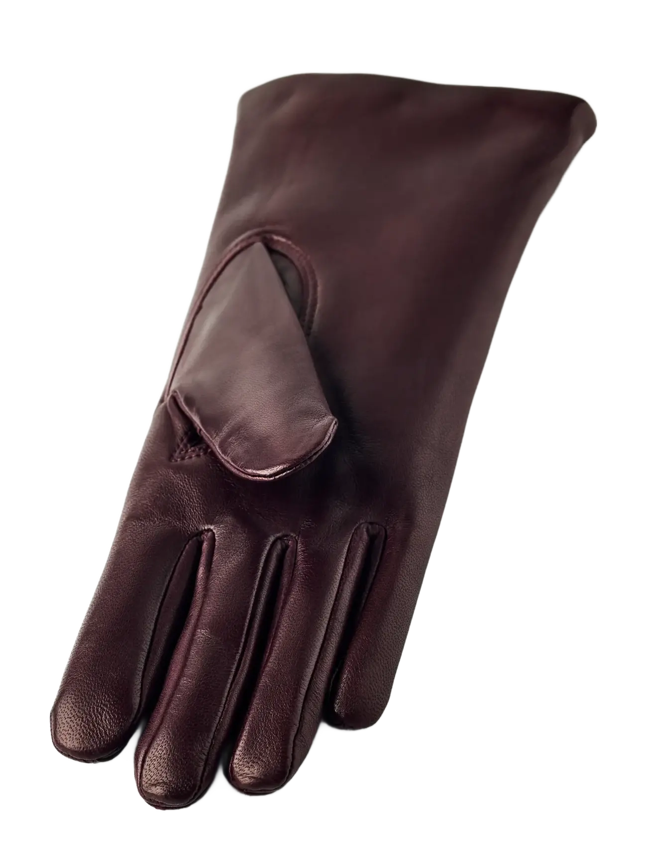 Hestra - Isabel - leather gloves - bordeaux - 2