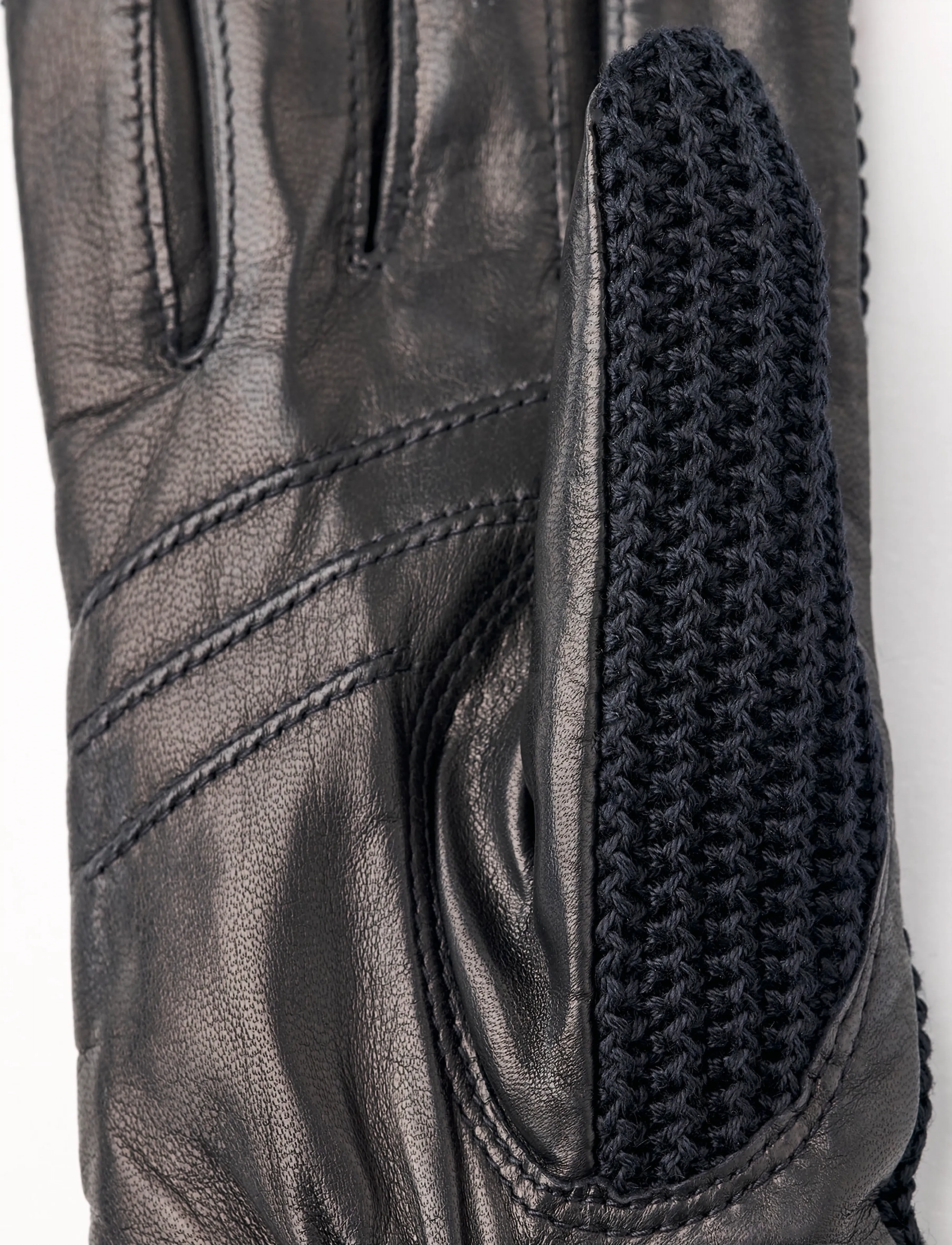 Hestra - Anna Black/Black - accessories - black/black - 2
