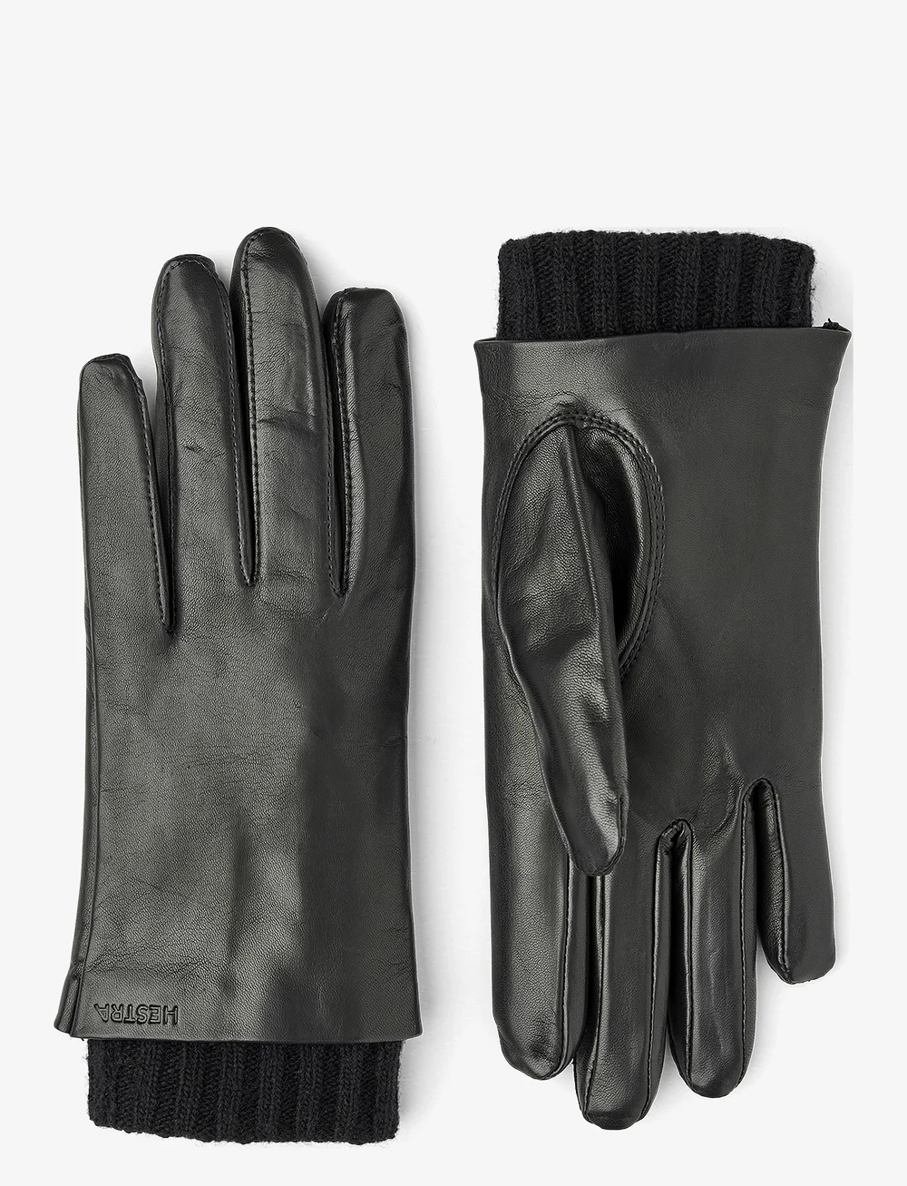 Hestra - Megan Loden - fingervantar - black - 1