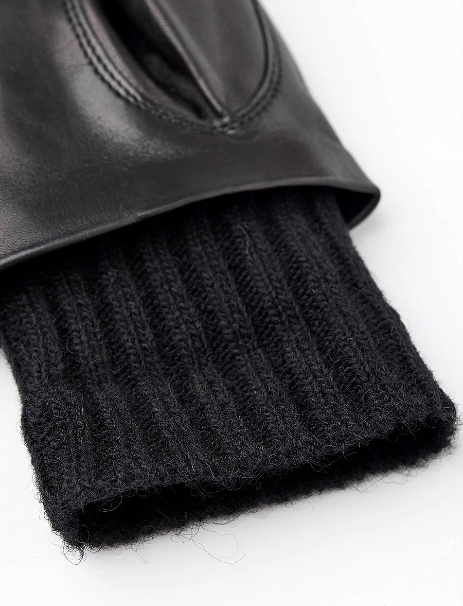 Hestra - Megan - leather gloves - black - 2