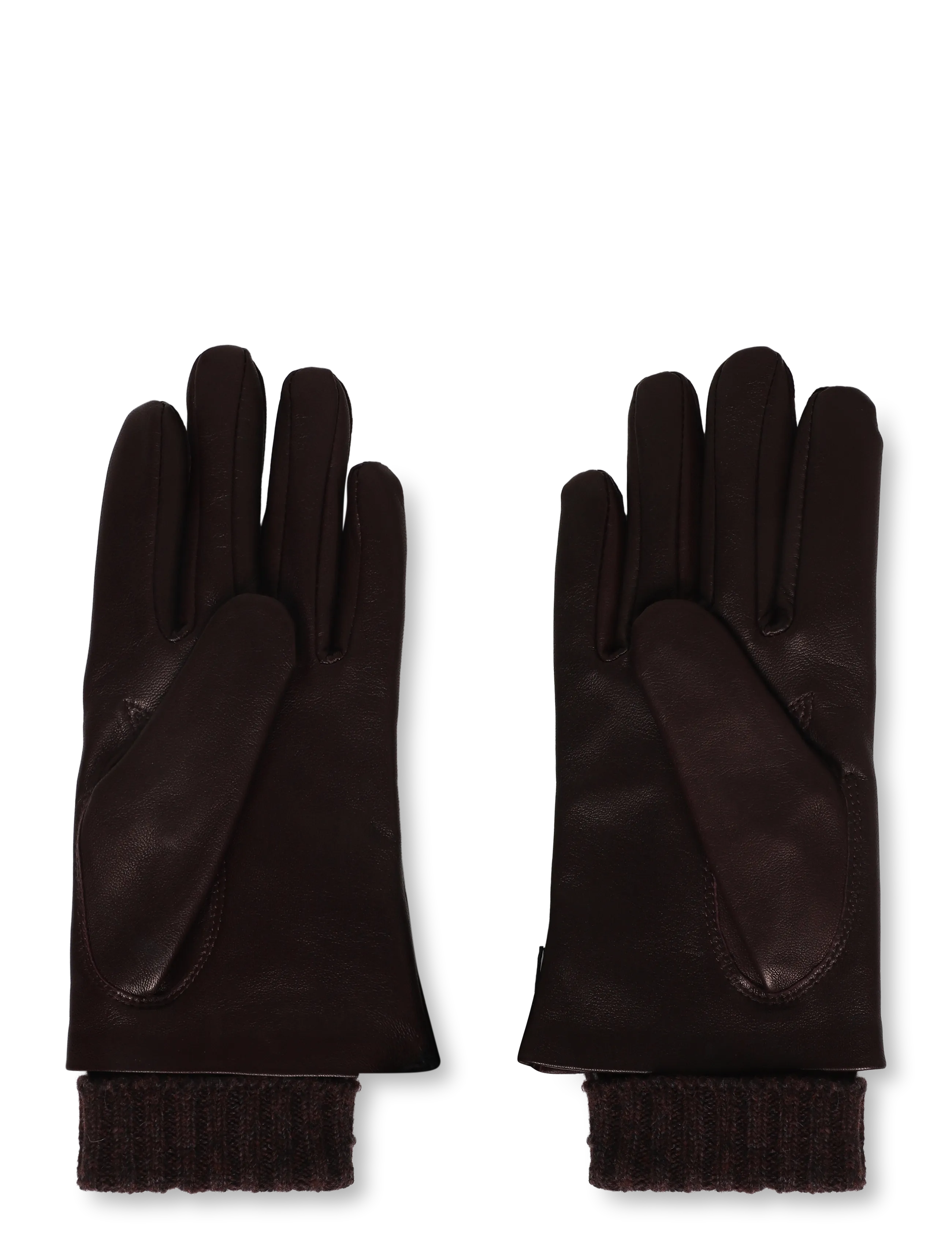 Hestra - Megan - leather gloves - dark plum - 1