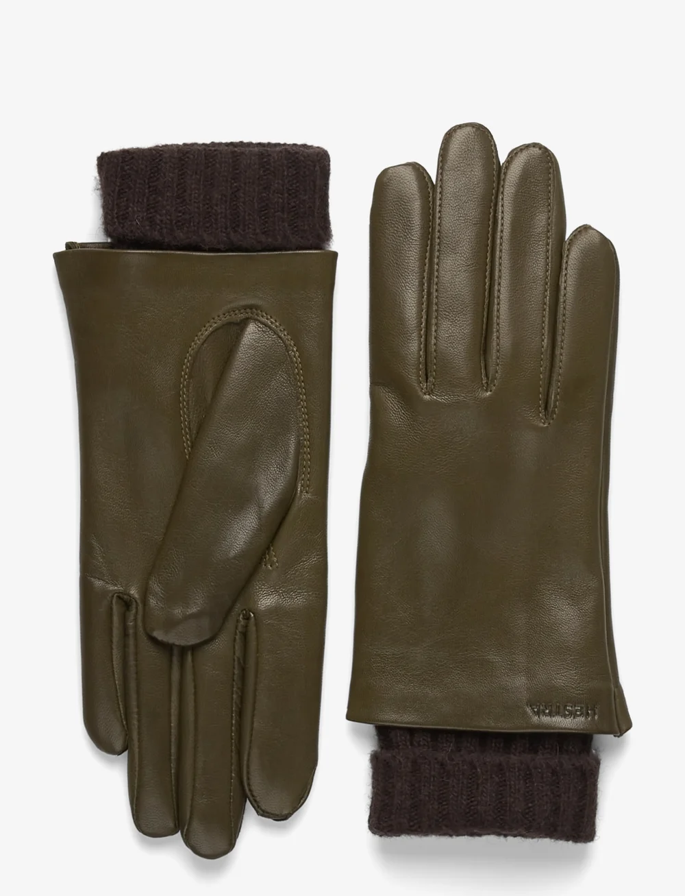 Hestra - Megan - fingervantar - loden - 0