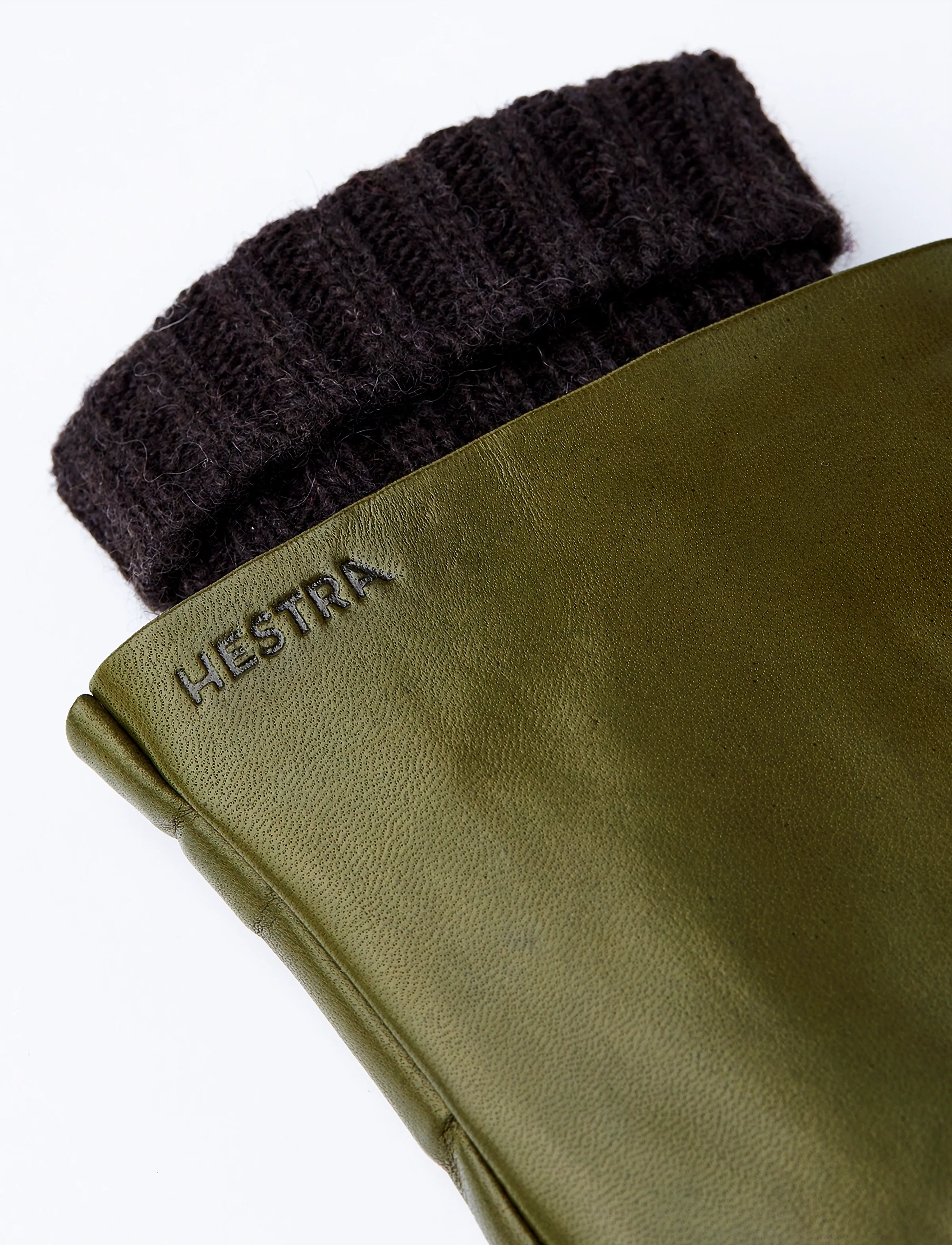 Hestra - Megan Loden - nahast kindad - loden - 1