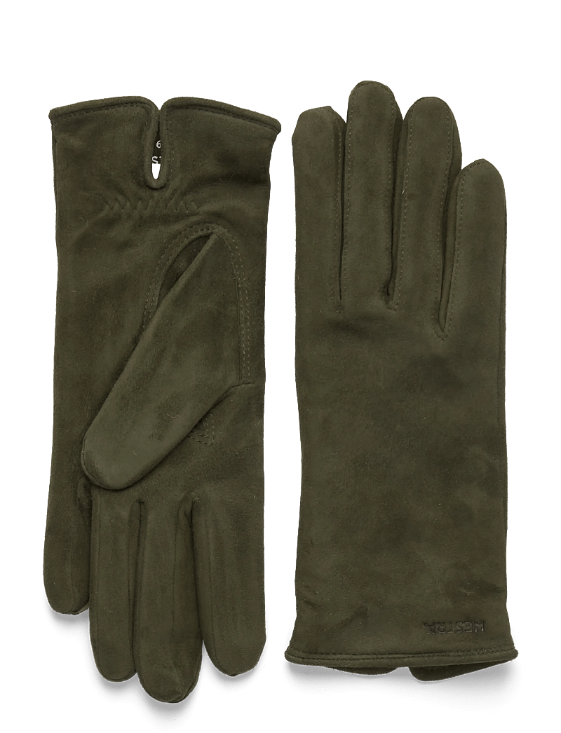 Hestra - Helen Black - handsker - dark olive - 0