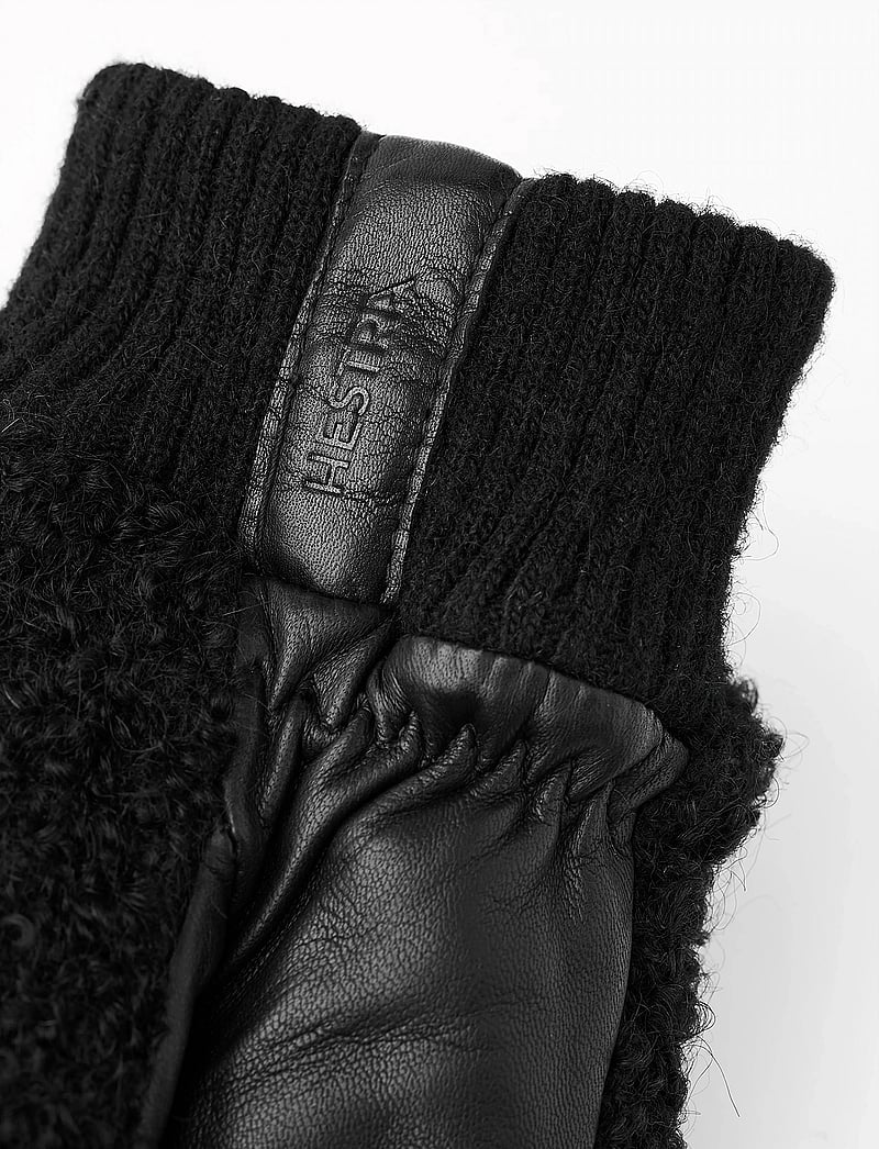 Hestra - Emilia Black/Black - gants de pouce - black/black - 1