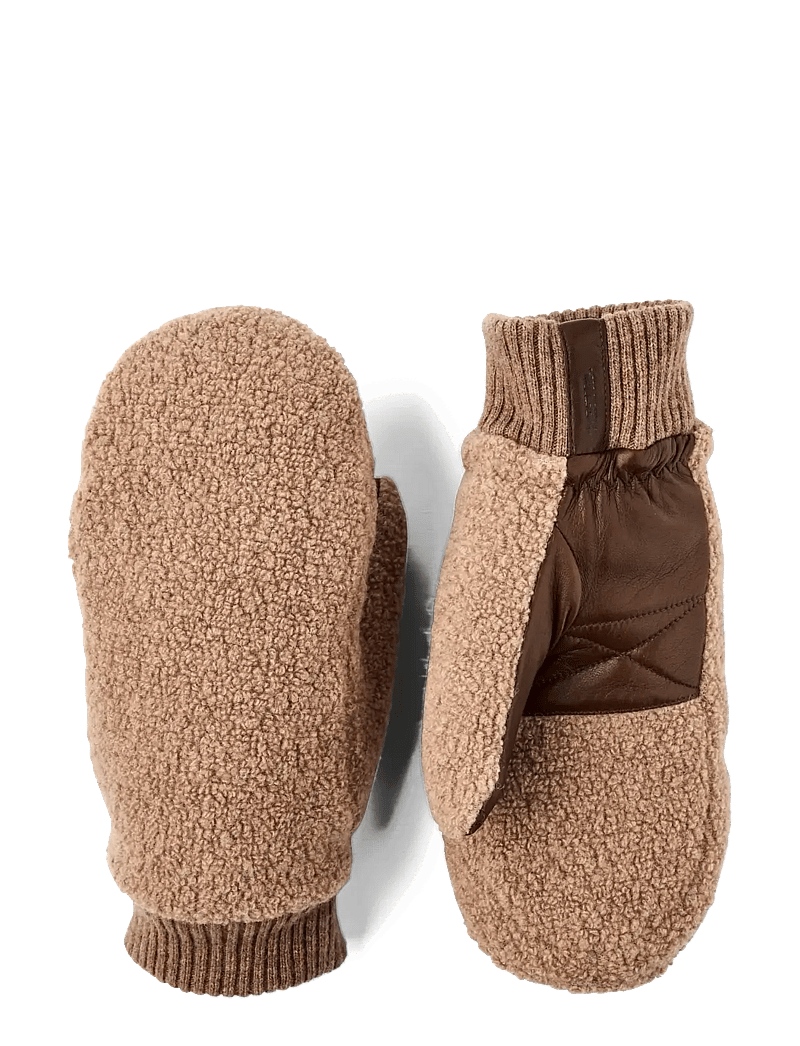 Hestra - Emilia Black/Black - fäustlinge - camel/light brown - 0