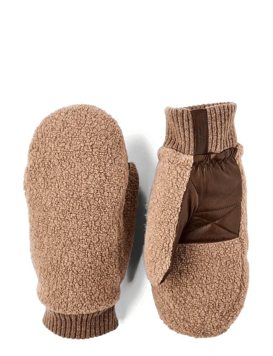 Hestra - Emilia Black/Black - fäustlinge - camel/light brown - 0