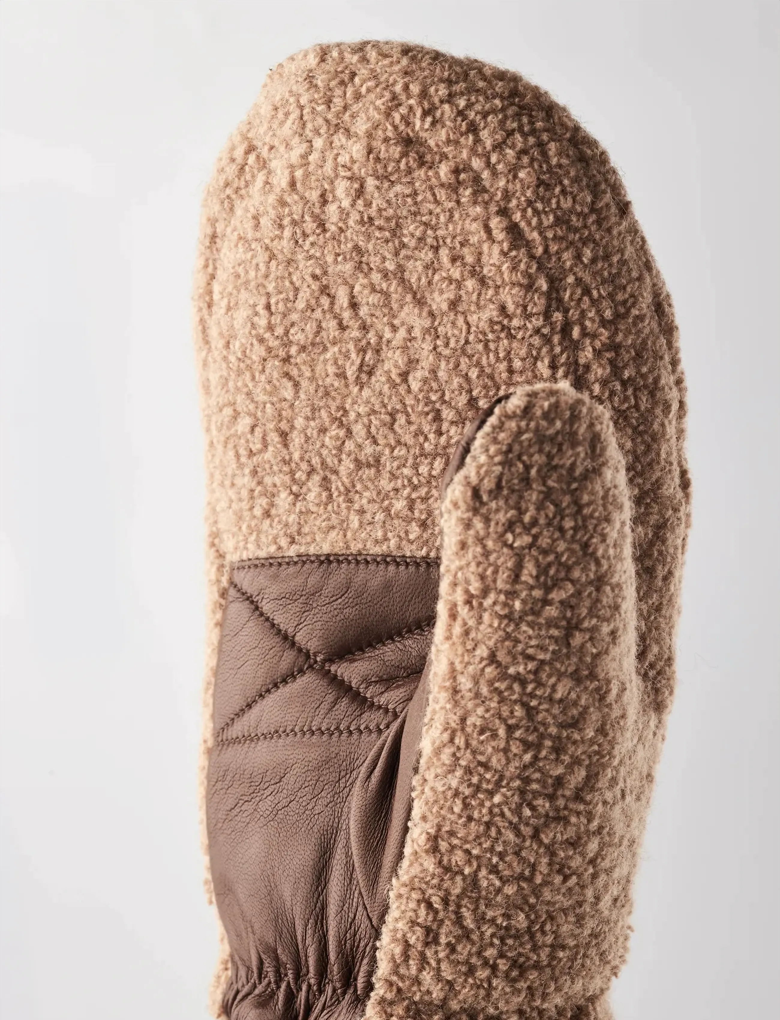 Hestra - Emilia Black/Black - tumvantar - camel/light brown - 2