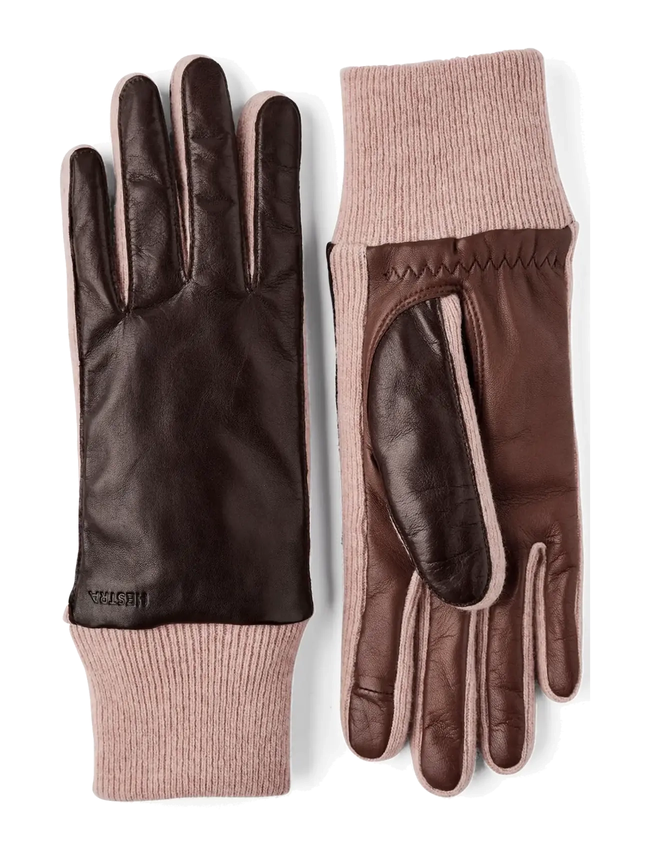 Hestra Jeanne - Nahast kindad - CHOCOLATE/TABAC / brown