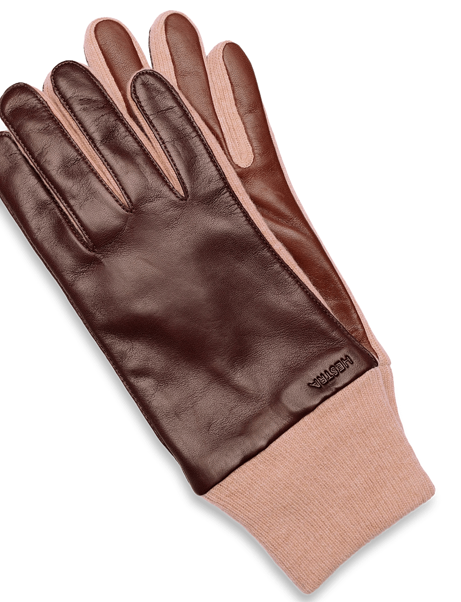 Hestra - Jeanne - lederhandschuhe - chocolate/tabac - 2