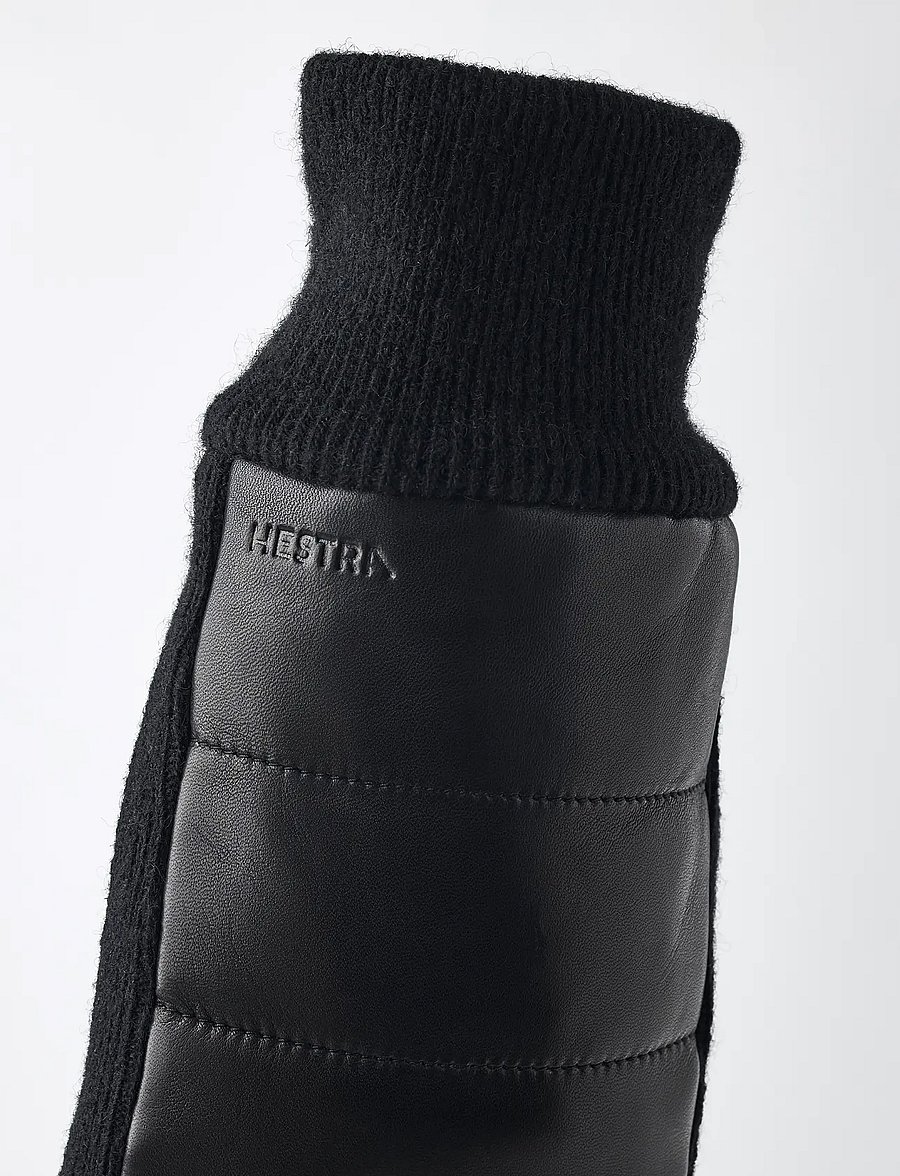 Hestra - Jeanne - lederhandschuhe - black - 3