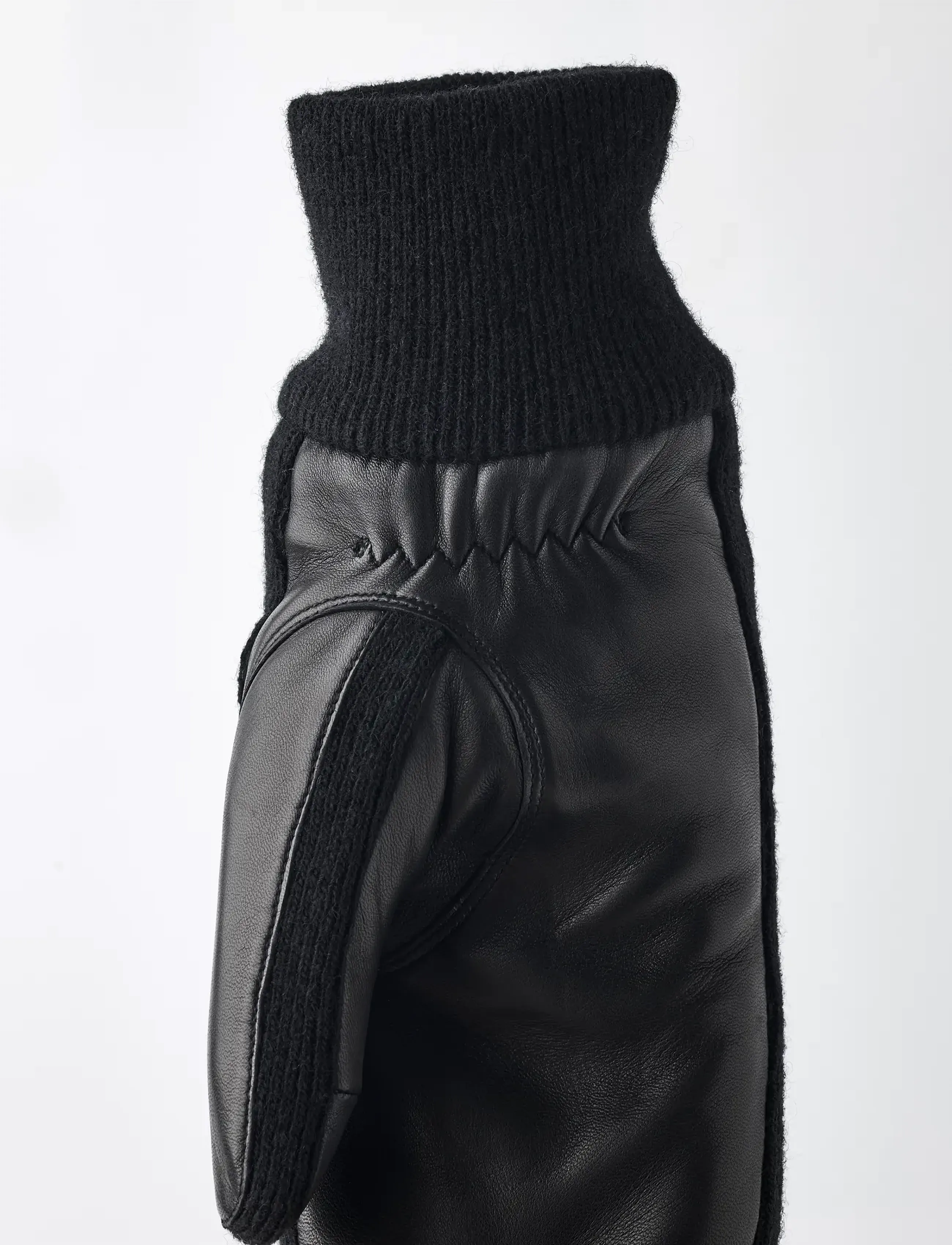Hestra - Jeanne - leather gloves - black - 4