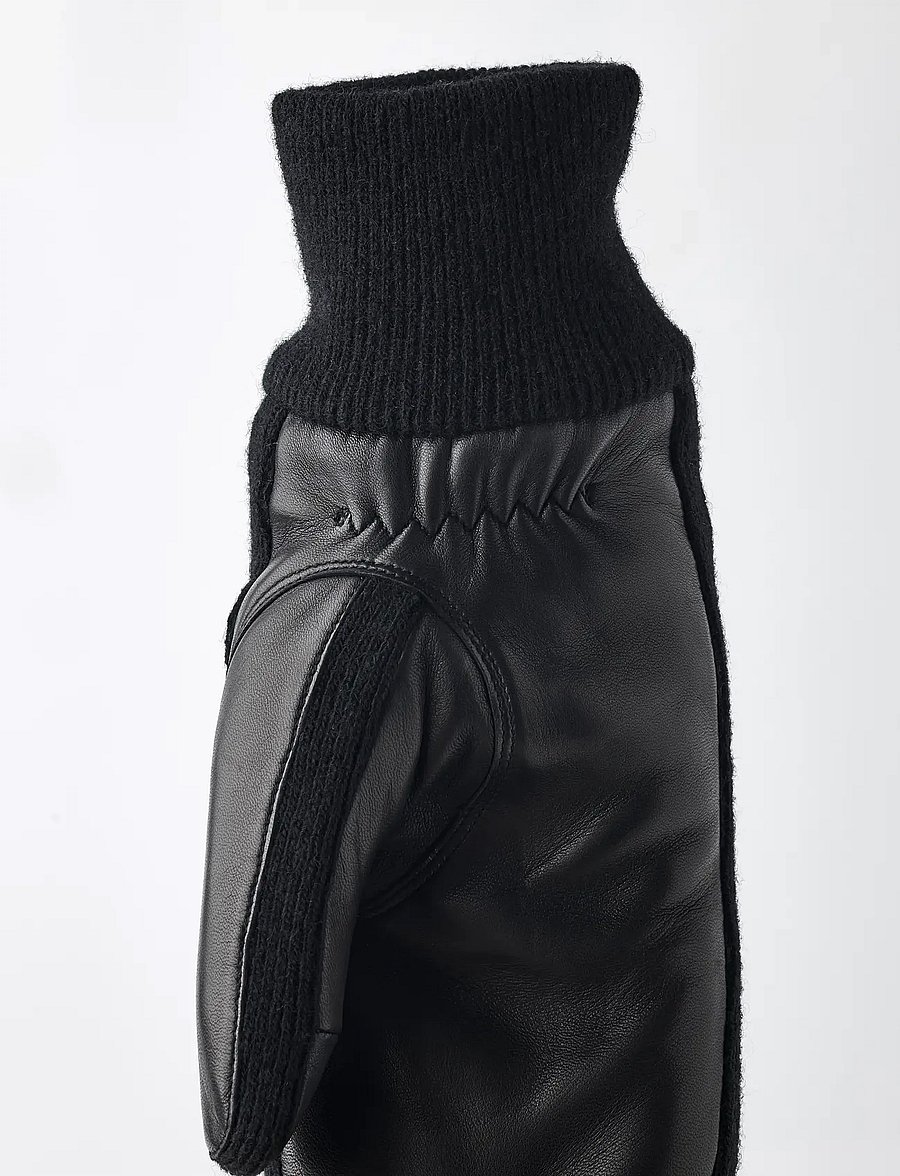 Hestra - Jeanne - lederhandschuhe - black - 4