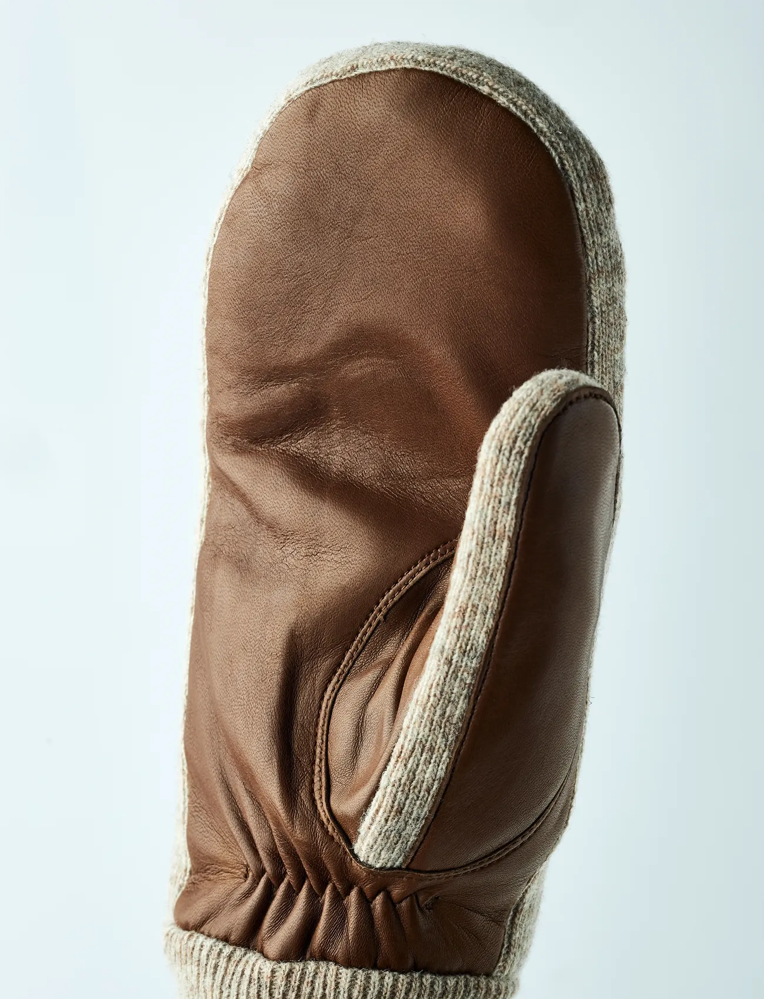 Hestra - Jeanne - nahast kindad - light brown - 2