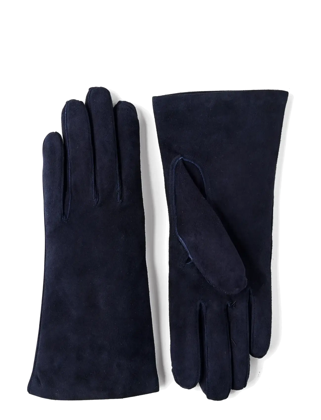 Hestra Hairsheep Suede Piqué Cashmere 2 Bt - Nahast kindad - NAVY / navy
