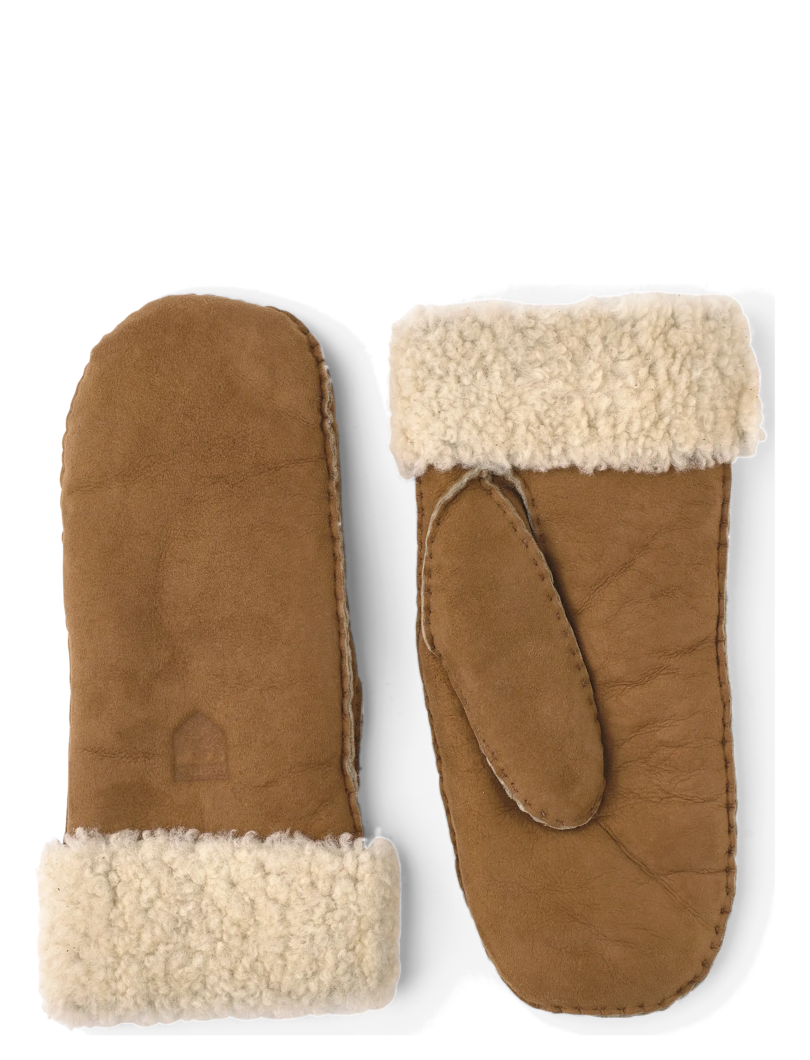 HESTRA Sheepskin Mitt Braun - 9 - Damen