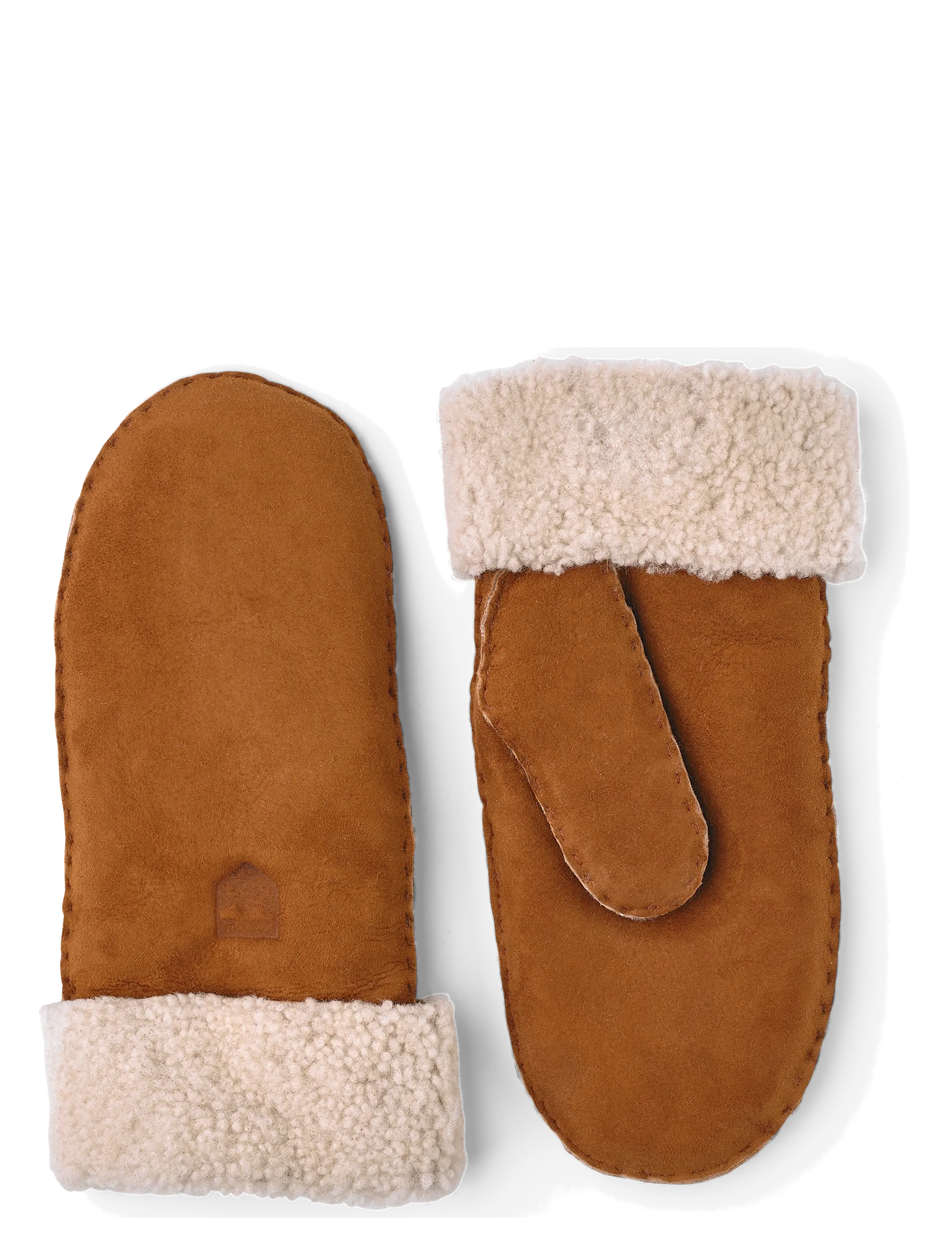 HESTRA Sheepskin Mitt Braun - 9 - Damen