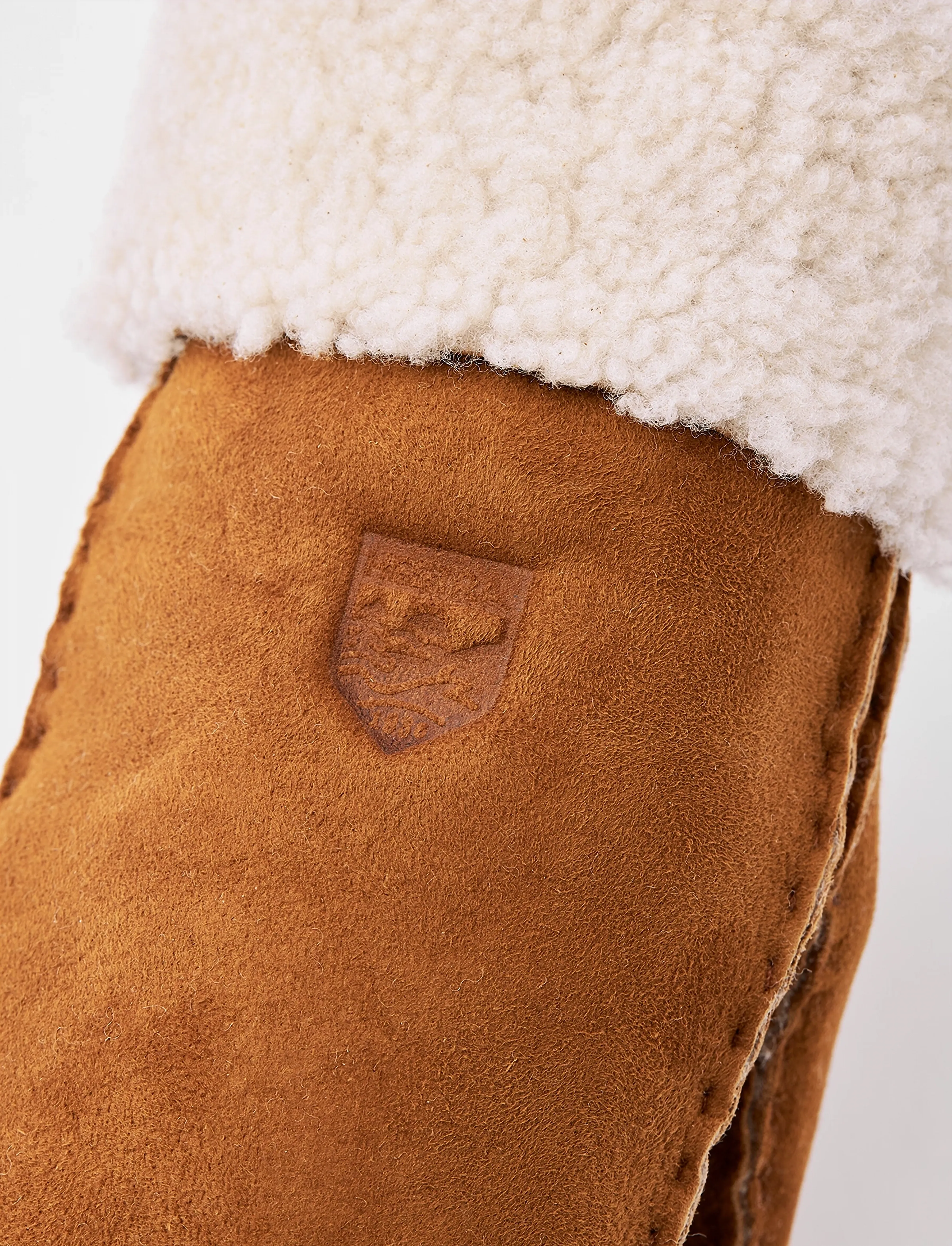 Hestra - Sheepskin Mitt Green - mittens - cork - 1