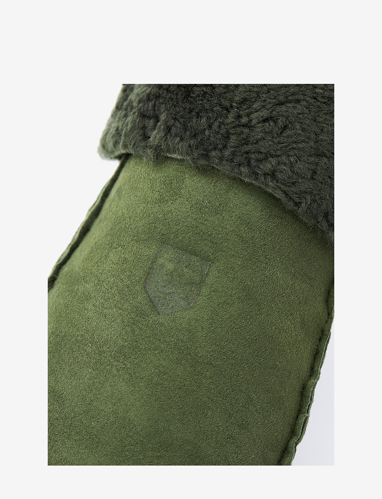 Hestra - Sheepskin Mitt Cork - mittens - green - 1