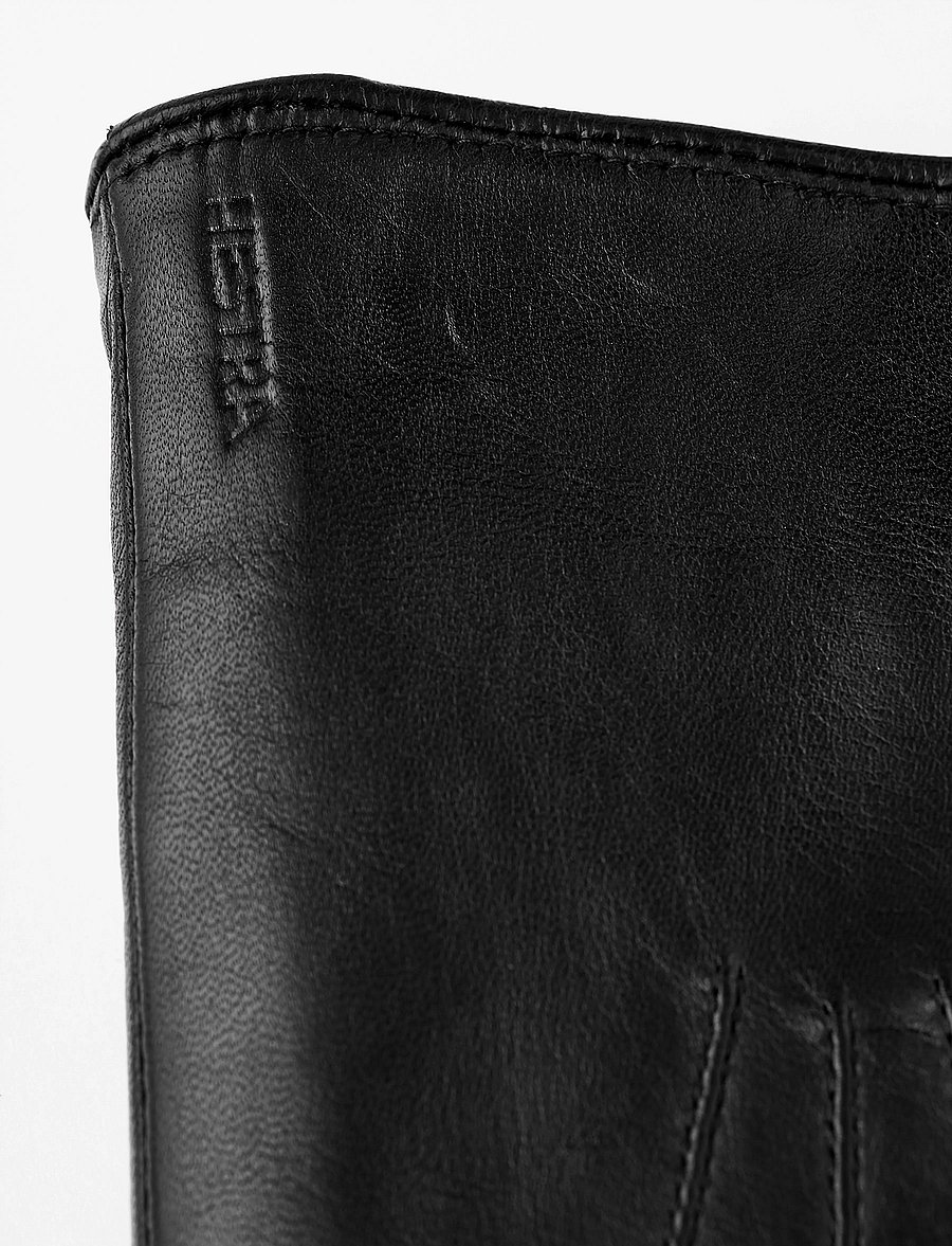 Hestra - Marion - lederhandschuhe - black - 1