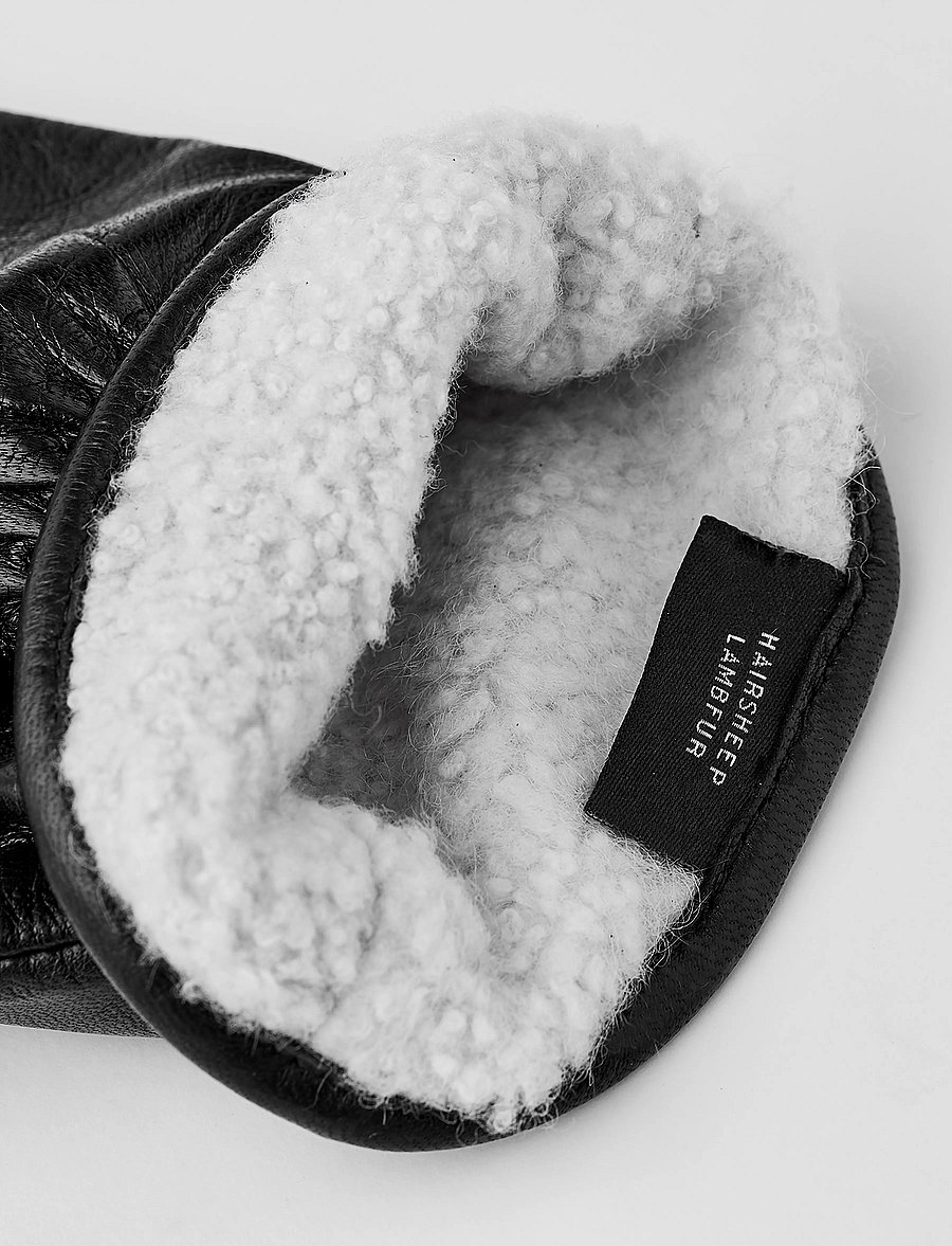 Hestra - Marion - lederhandschuhe - black - 2