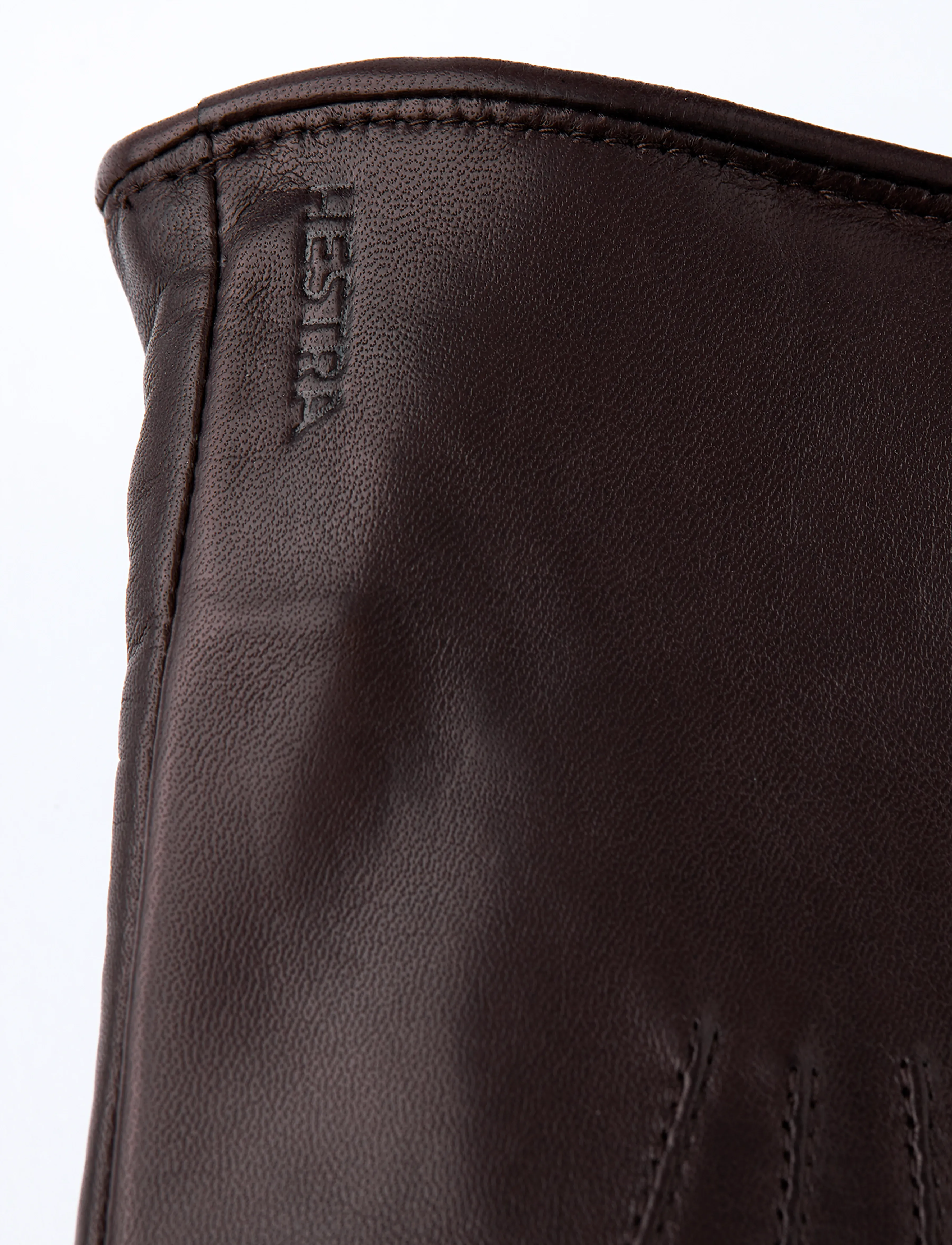 Hestra - Marion - leather gloves - espresso - 3