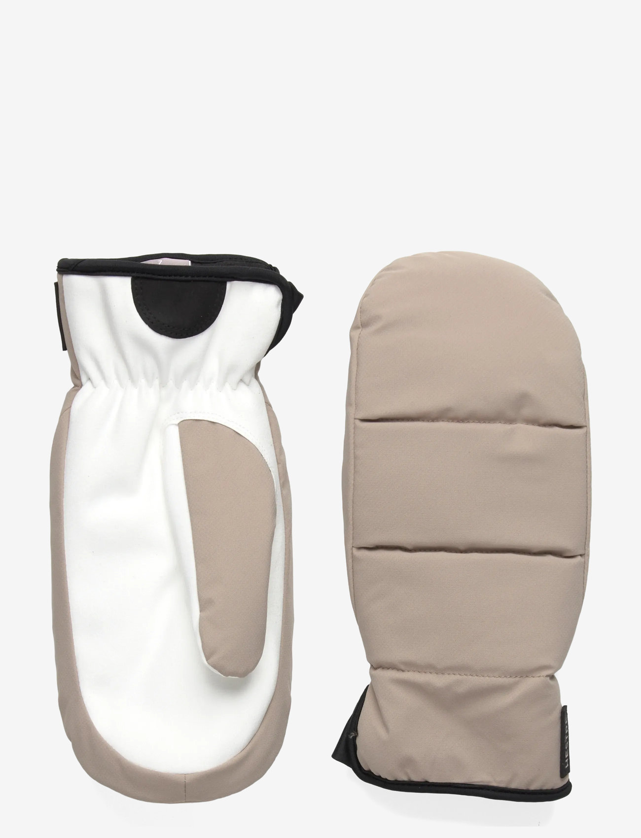 Hestra - Arc Mitt Black - accessories - beige - 0